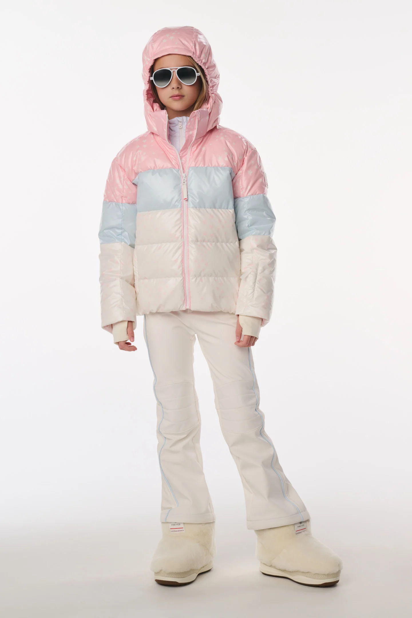 BOGNER FIRE+ICE x LoveShackFancy Joline2 Mädchen Skihosen