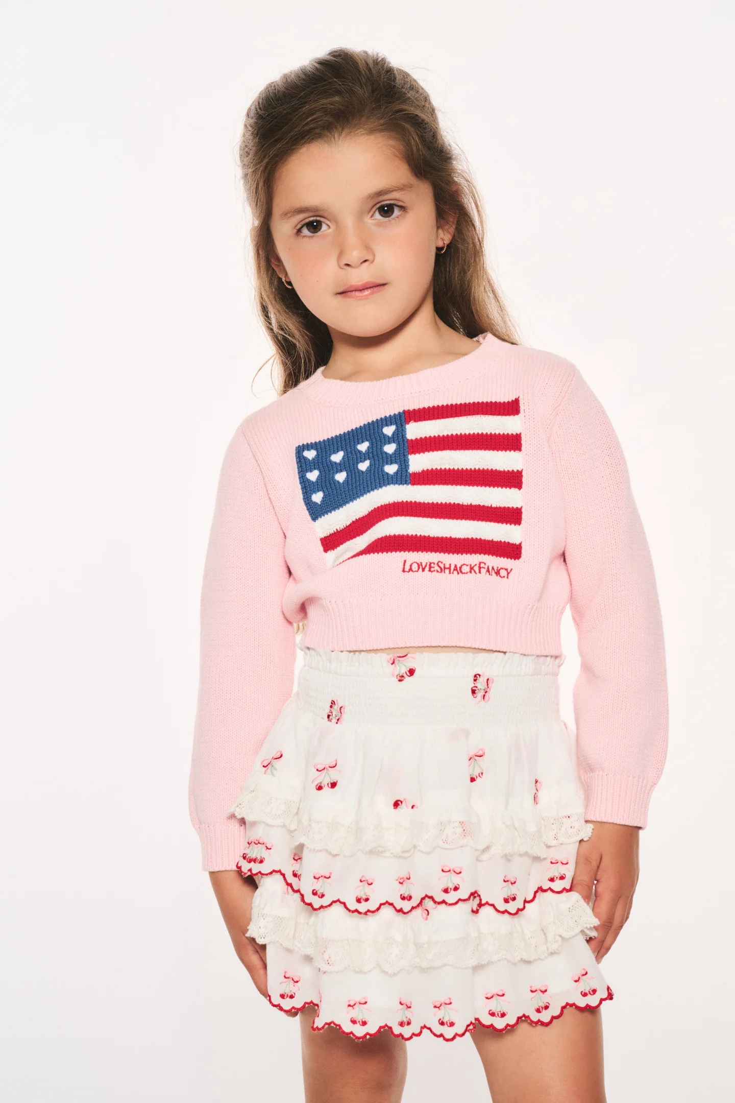 Kleines Mädchen Viennetta Heritage Flag Pullover