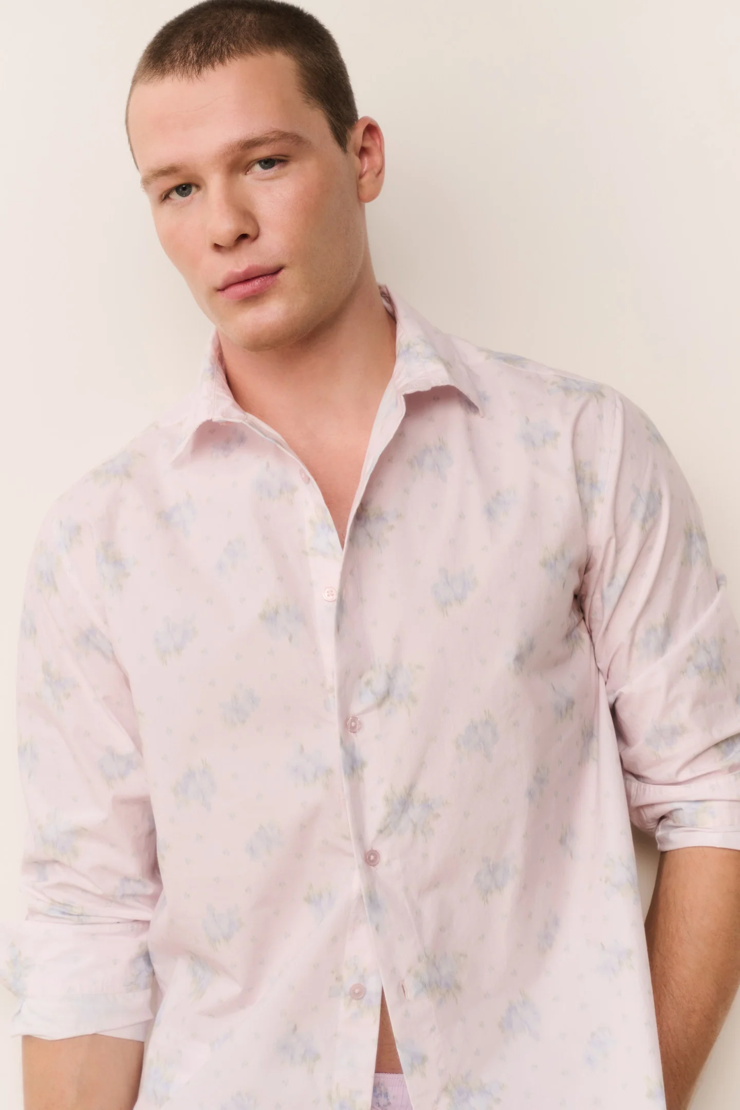 MR FANCY Hudley Floral Unisex-Hemd