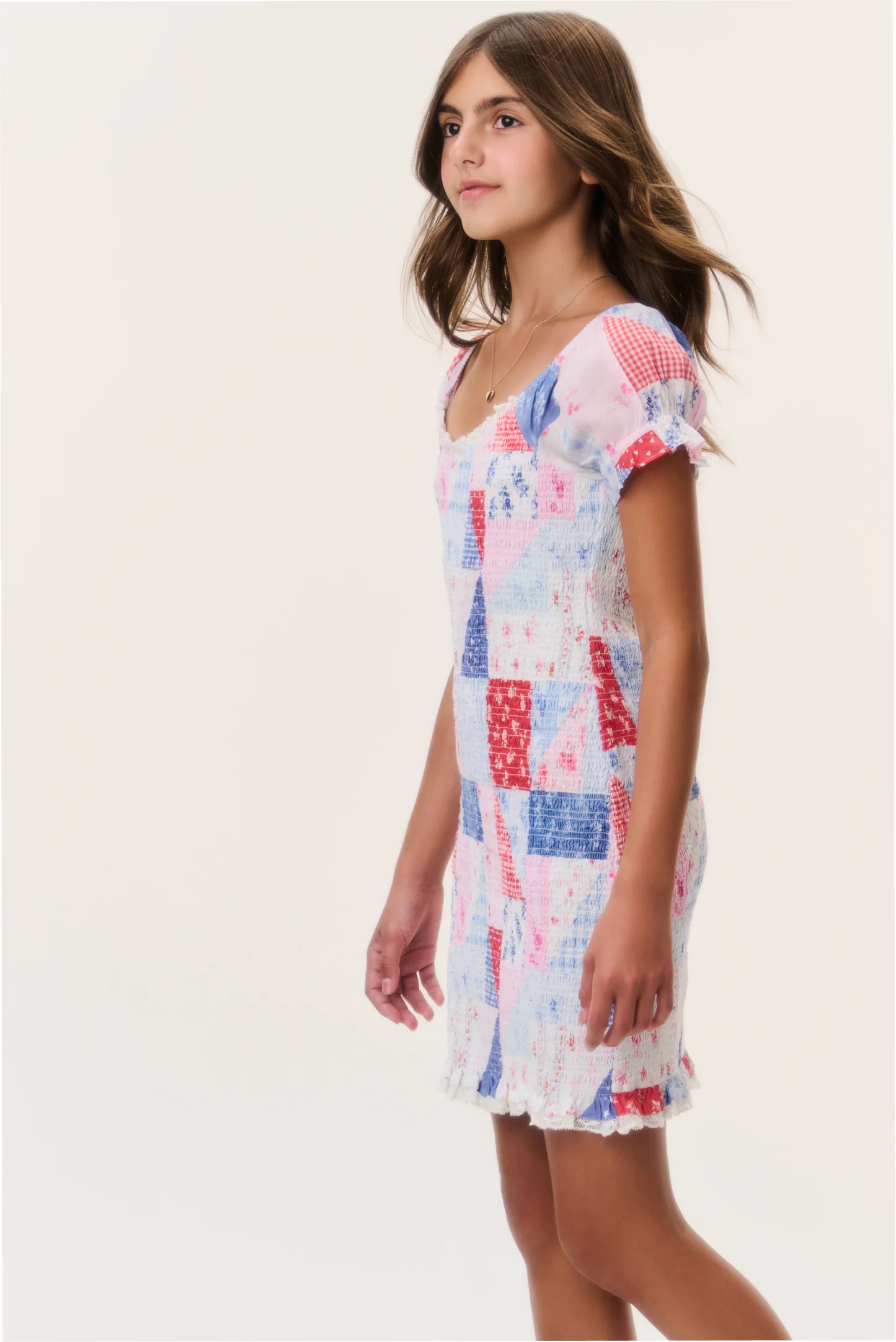 Tween Solier Patchwork-Kleid