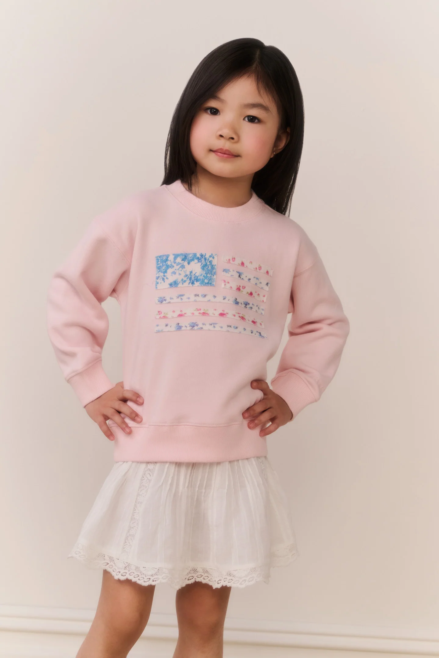 Kleines Mädchen Palo Americana Pullover