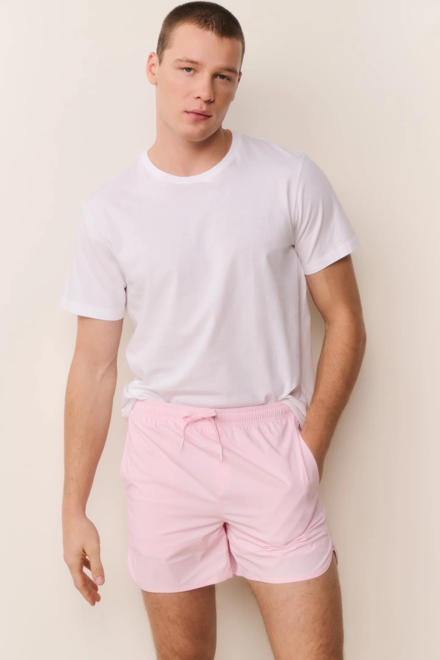 MR FANCY Kai Rosa Badehose