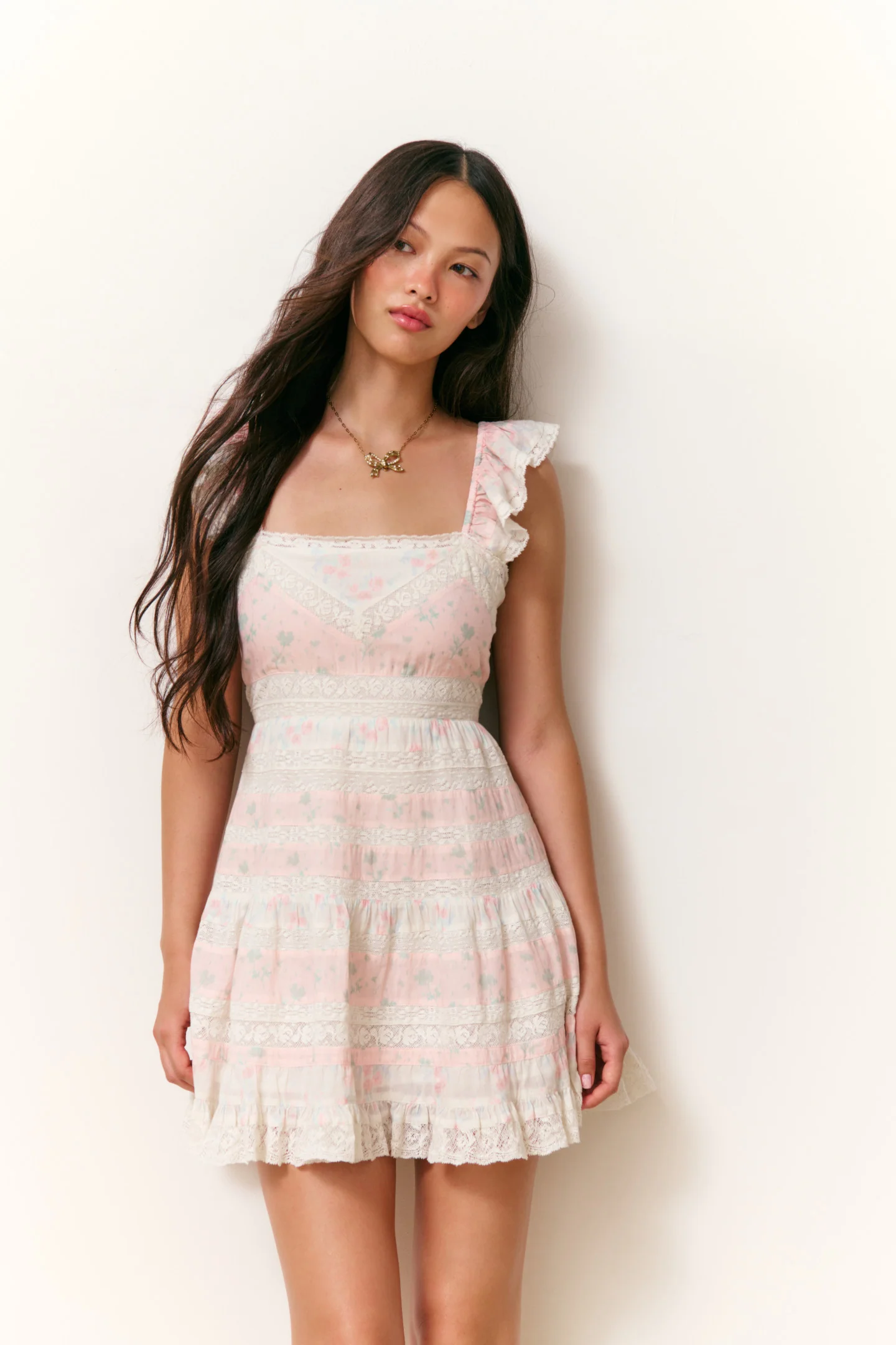 Melitta Mixed Print Mini-Kleid