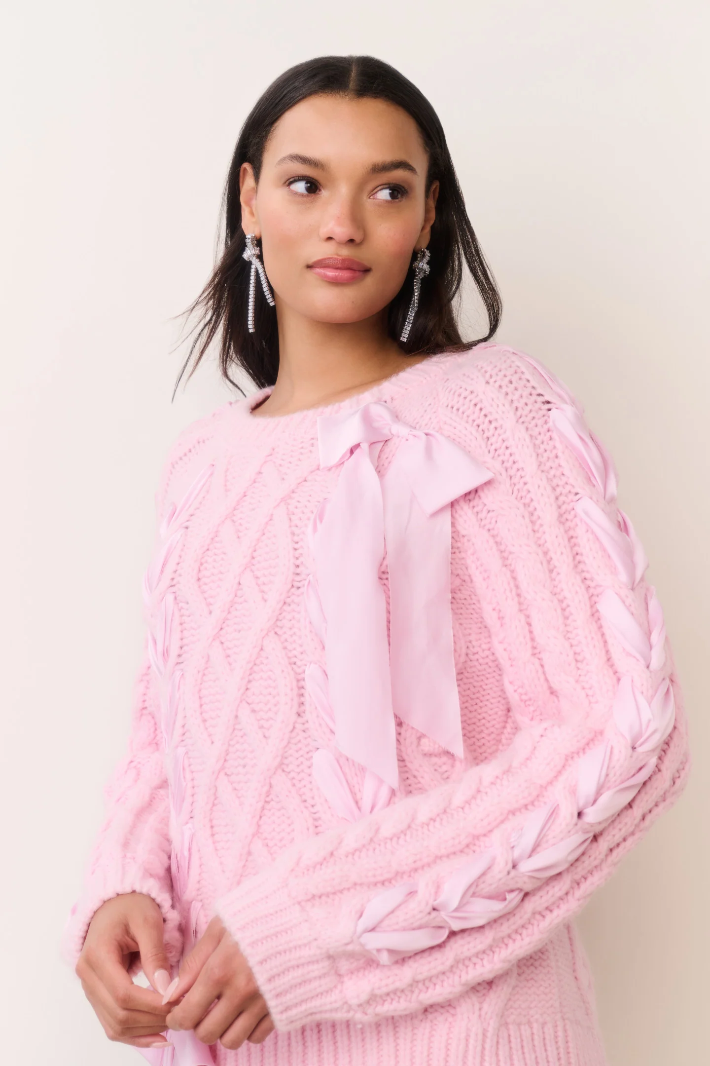 Kloss Alpaca-Blend-Ribbon-Pullover