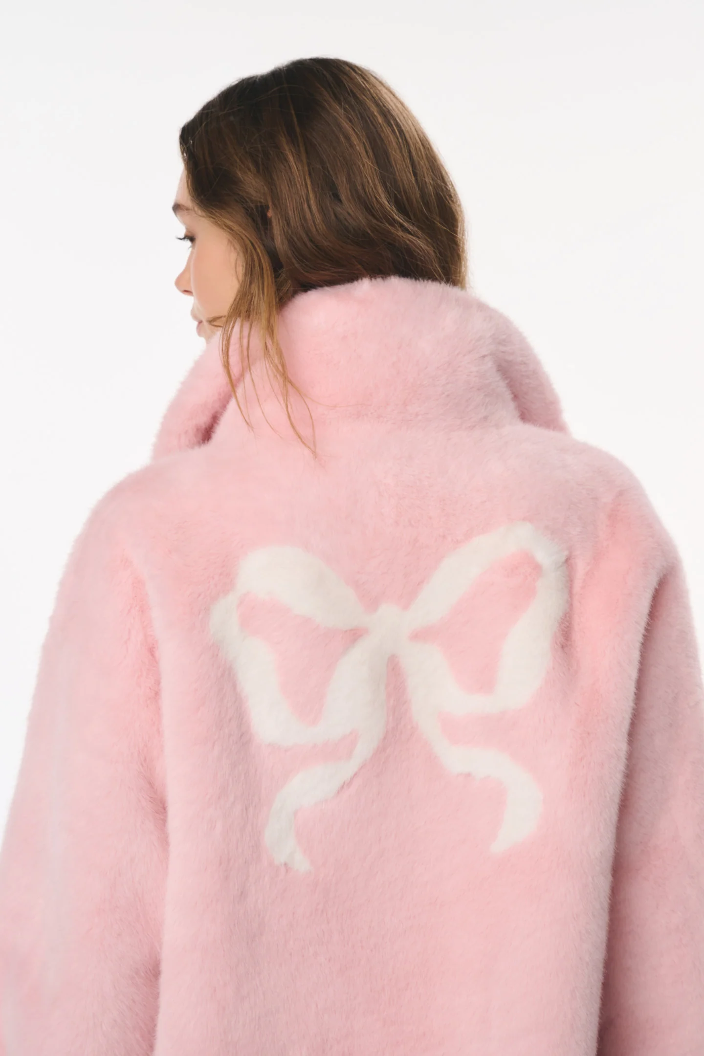 LoveShackFancy x MAX&MOI Vanessa Kunstpelz-Jacke LoveShackFancy x MAX&MOI Vanessa Kunstpelz-Jacke