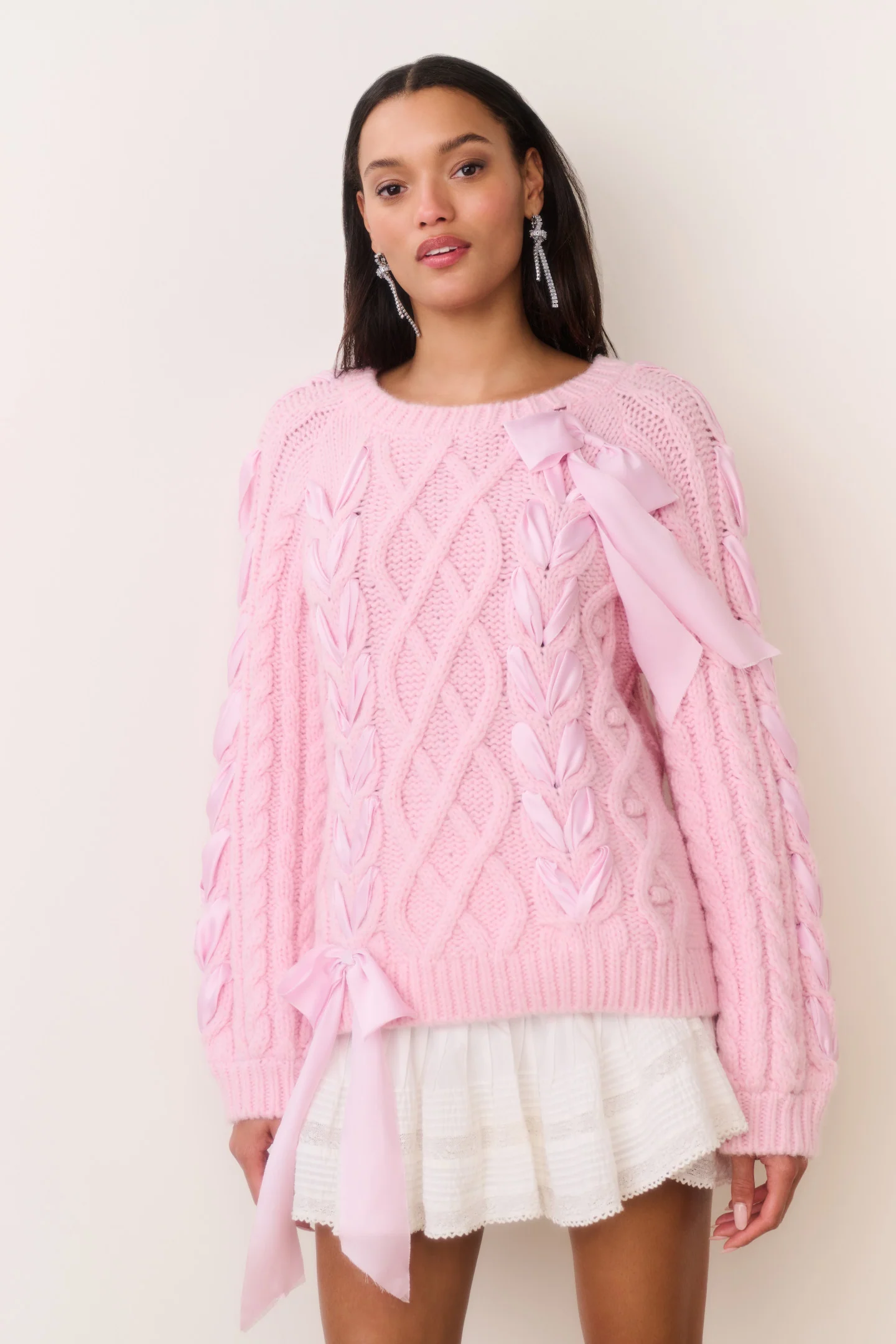 Kloss Alpaca-Blend-Ribbon-Pullover