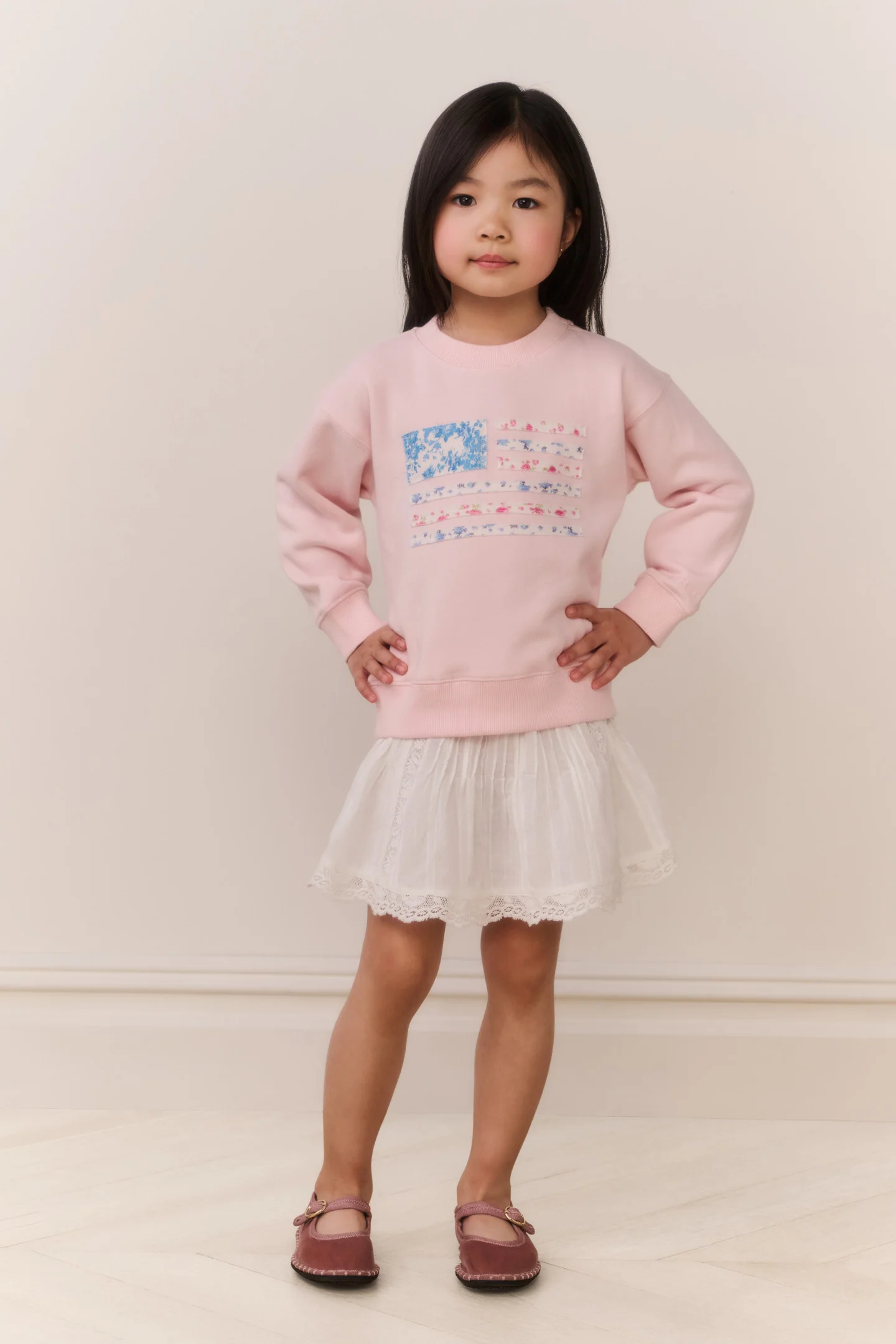 Kleines Mädchen Palo Americana Pullover