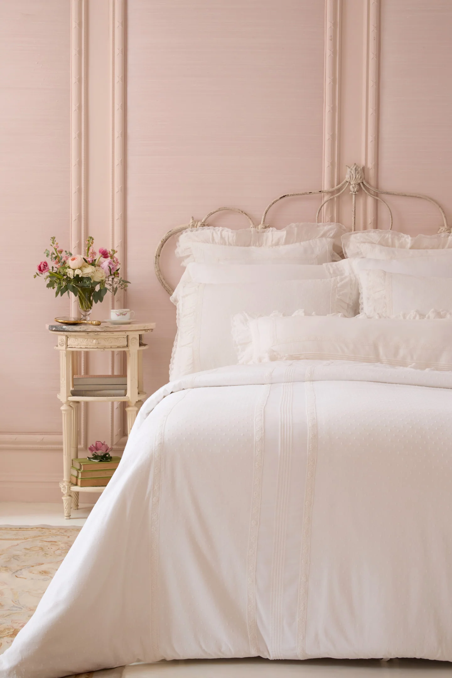 Victorian-Decke und Kissenbezug Set