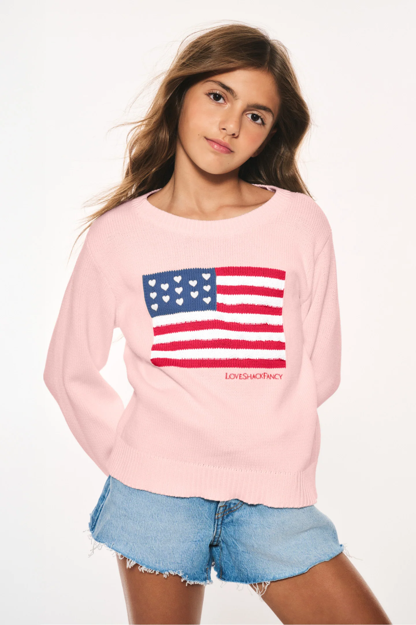 Tween Viennetta Heritage Flag Pullover