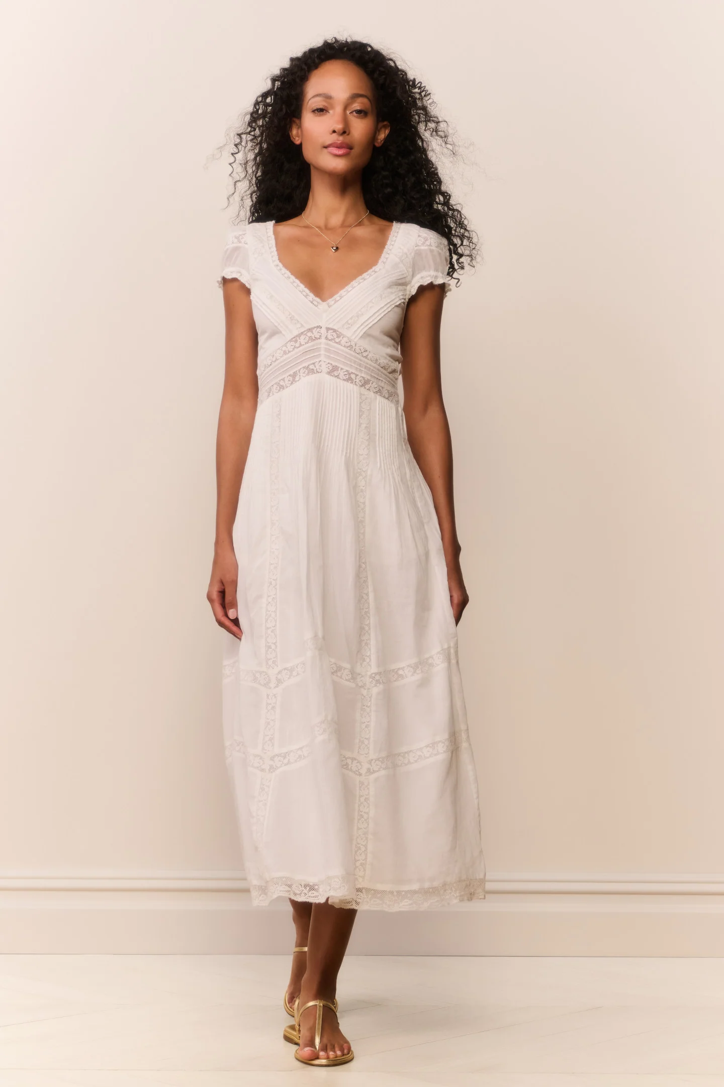 Suvi Heritage Midi-Kleid