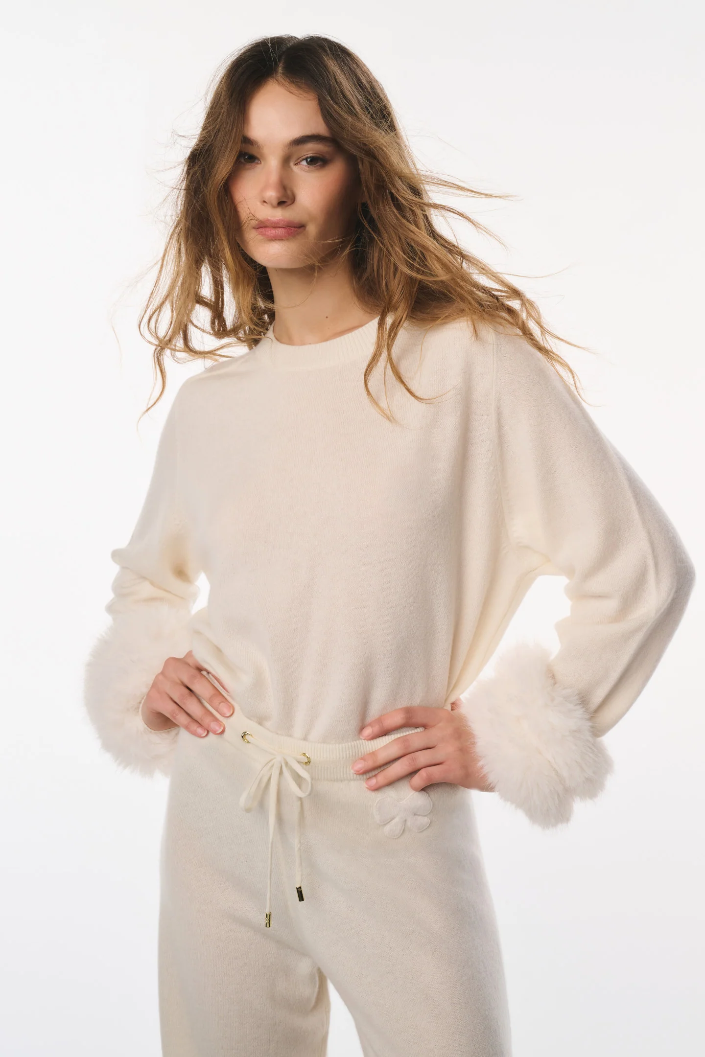 LoveShackFancy x MAX&MOI Gary Woll-Cashmere-Pullover