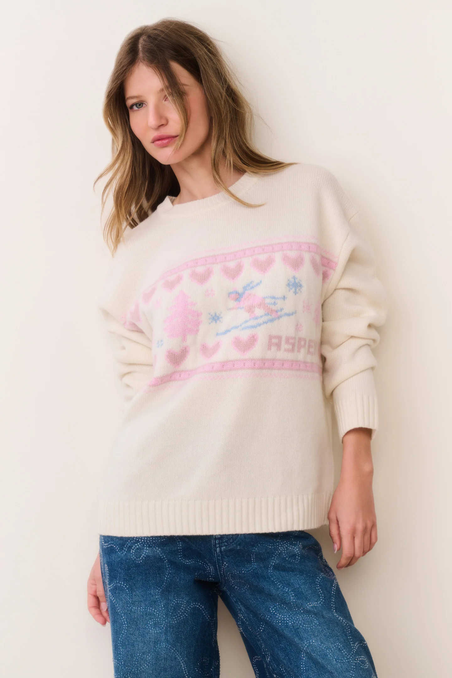 Francie Wolle Jacquard Pullover Francie Wolle Jacquard Pullover