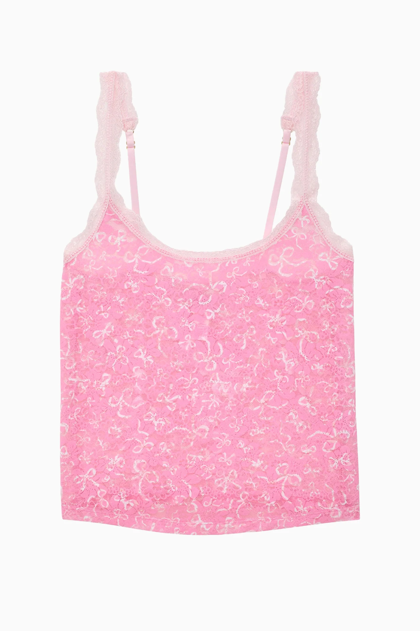 PINK x LoveShackFancy bedruckter Forever Lace-BH