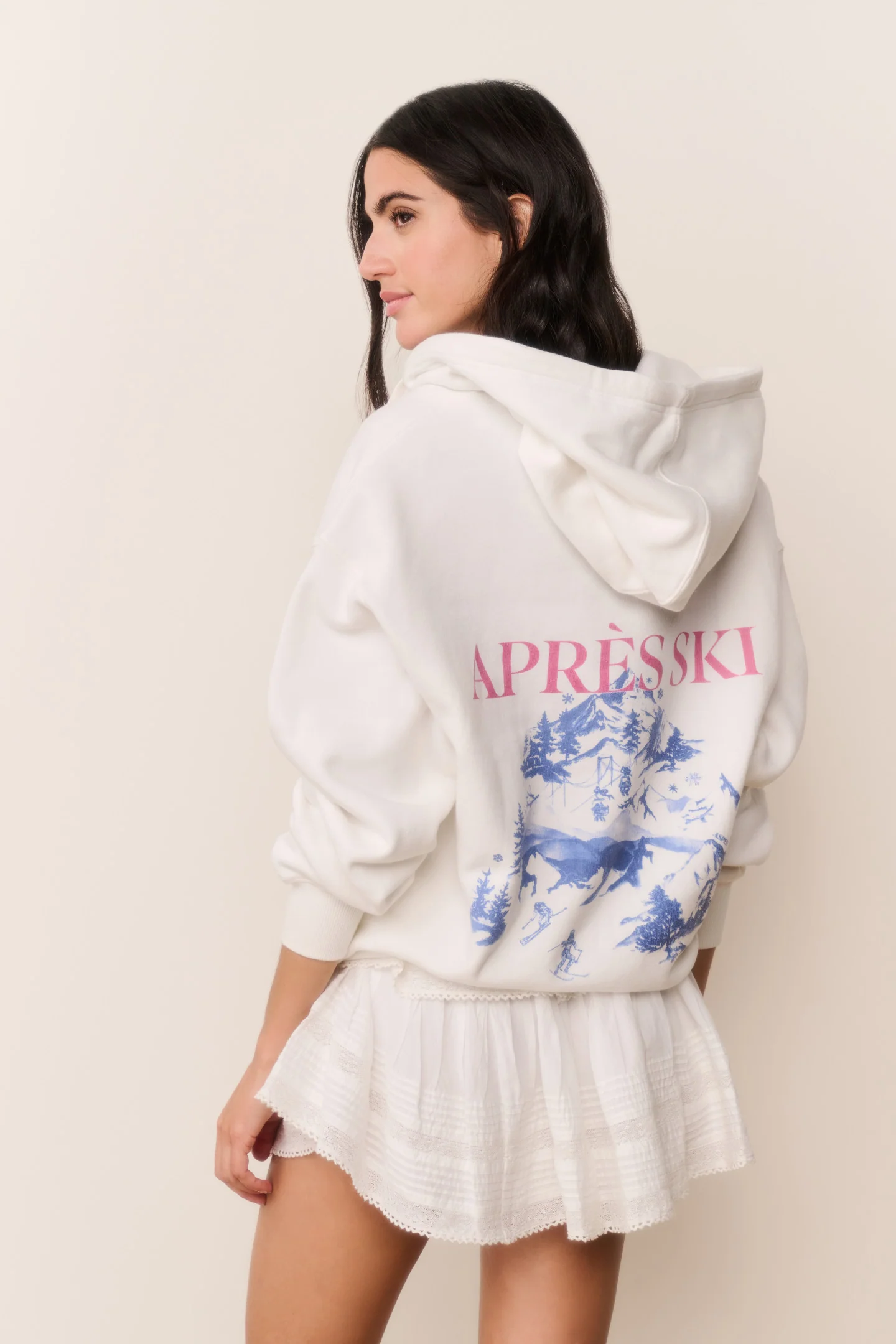 Ballie Ski Reißverschluss-Hoodie