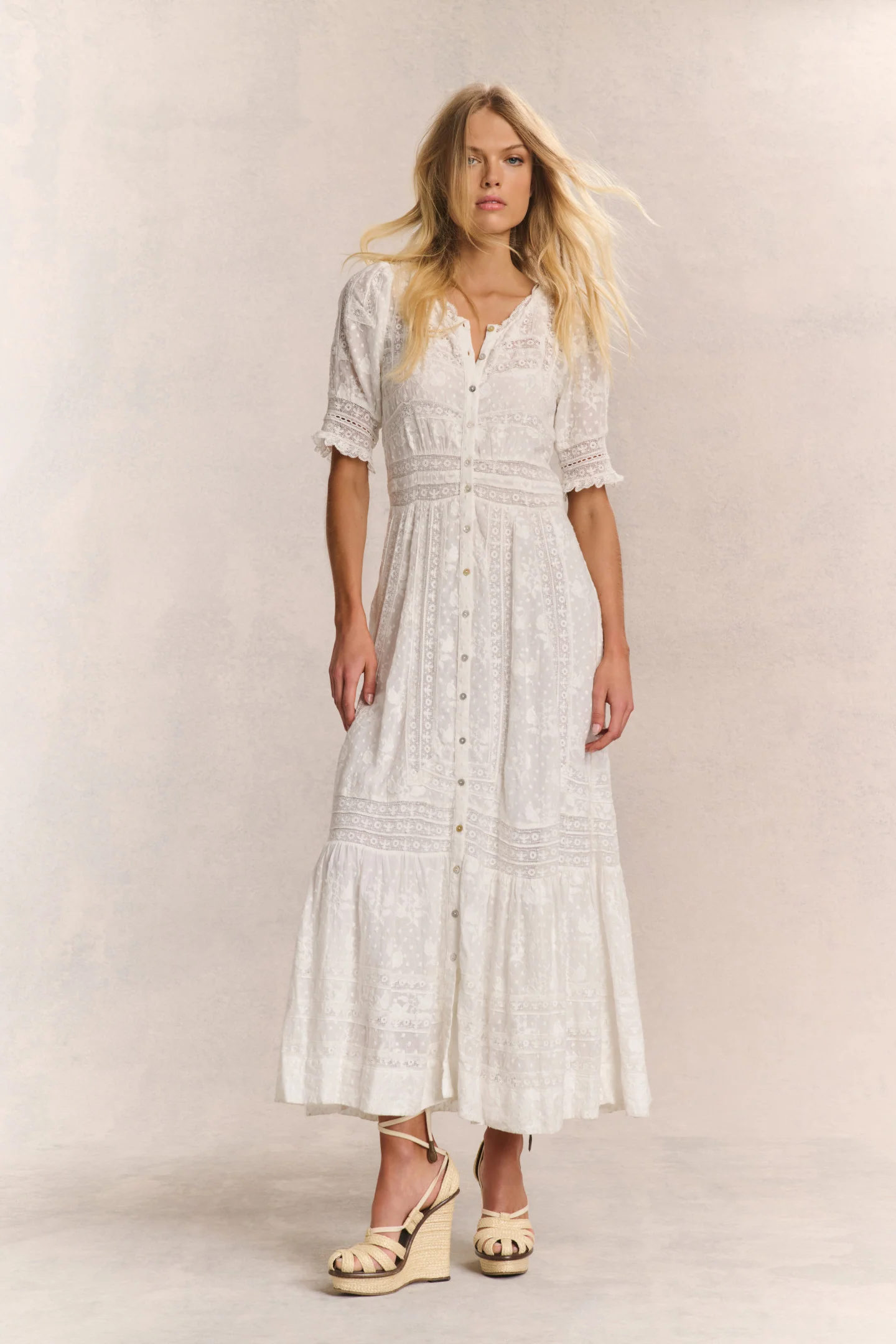 Minka Heritage Maxikleid