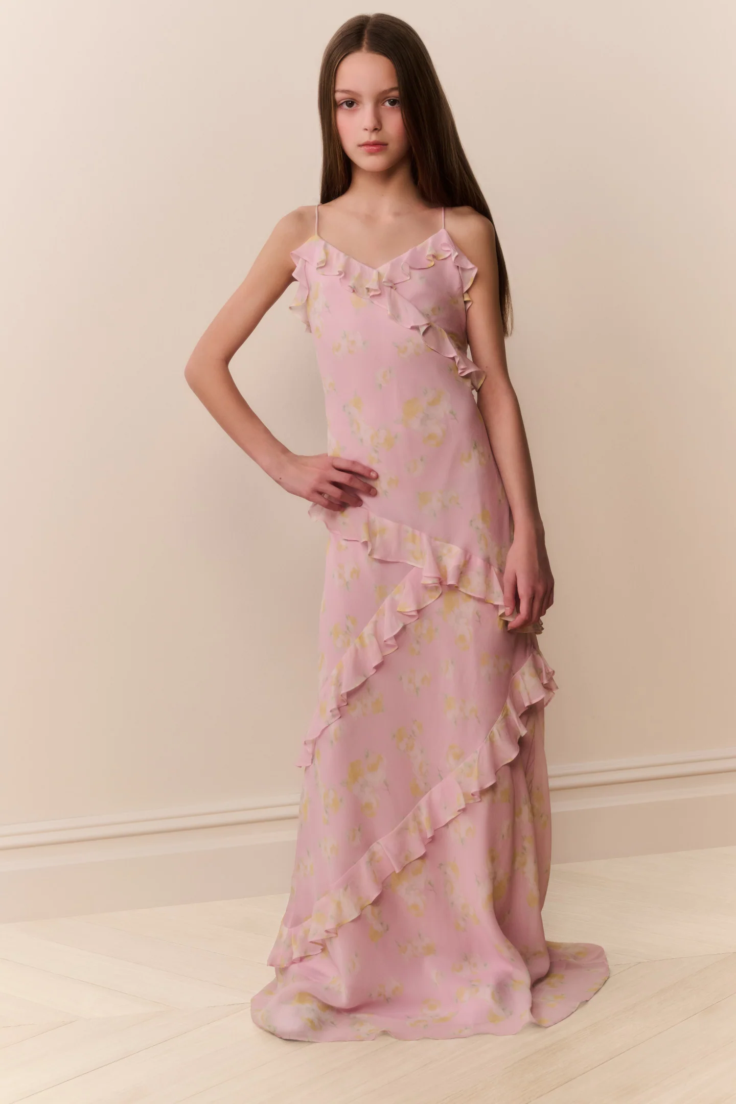 Tween-Rialto-Bluse mit Blumenmuster aus Chiffon
