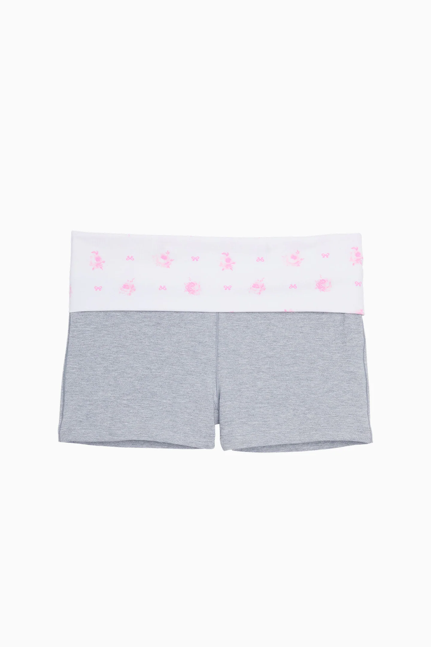 PINK x LoveShackFancy Baumwoll-Foldover-Mikroshorts