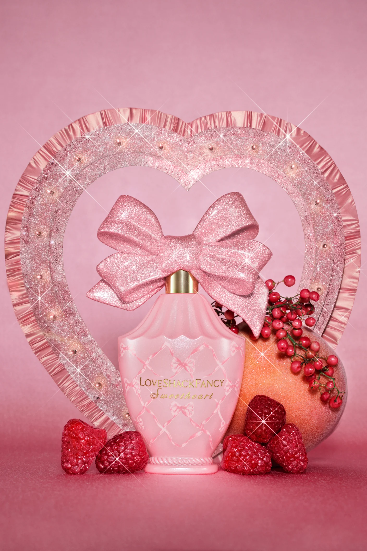 Sweetheart Eau de Parfum mit rosa Himbeere und Pfirsich-Muskus