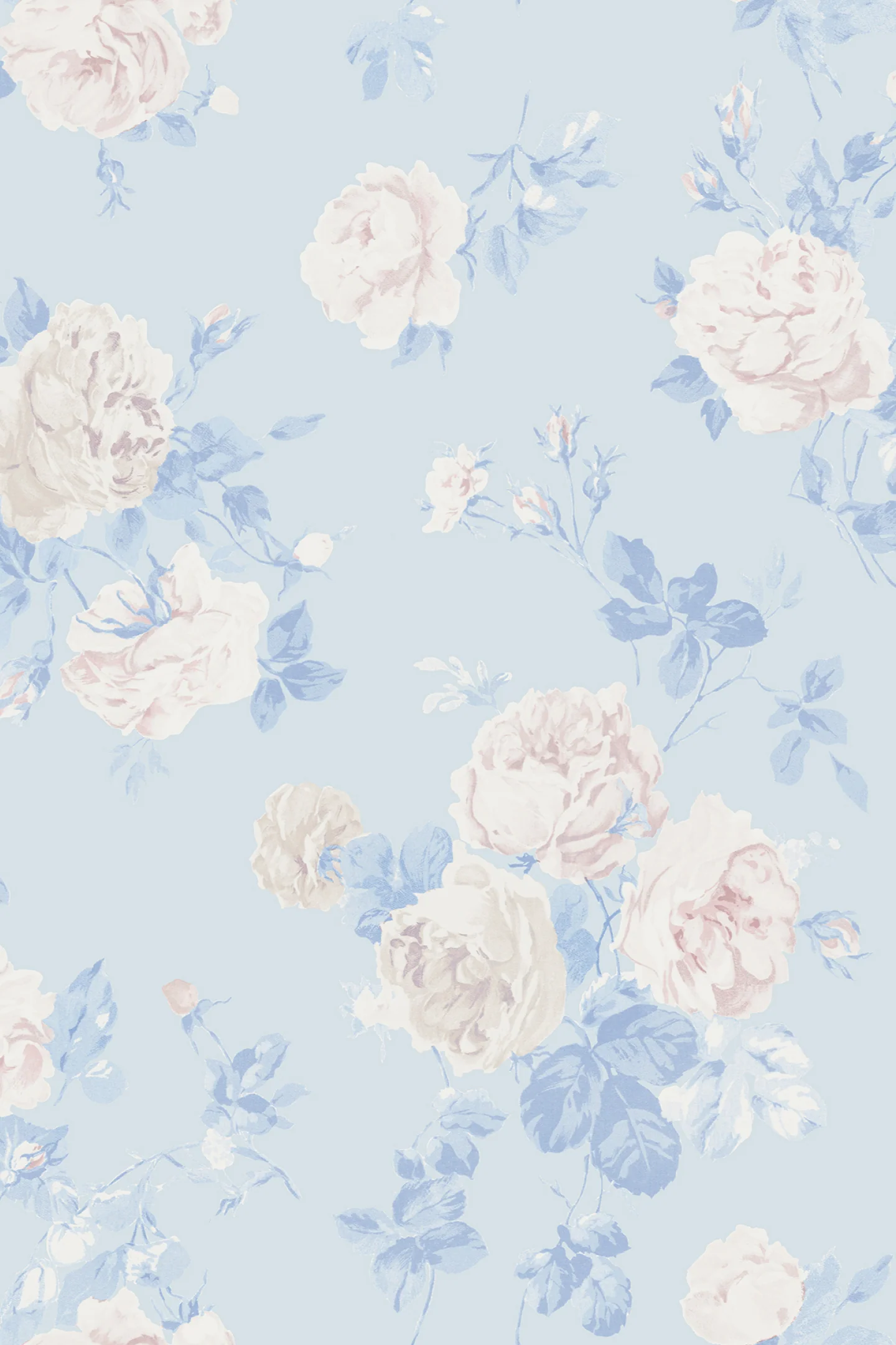Whisper Blue Standardtapete