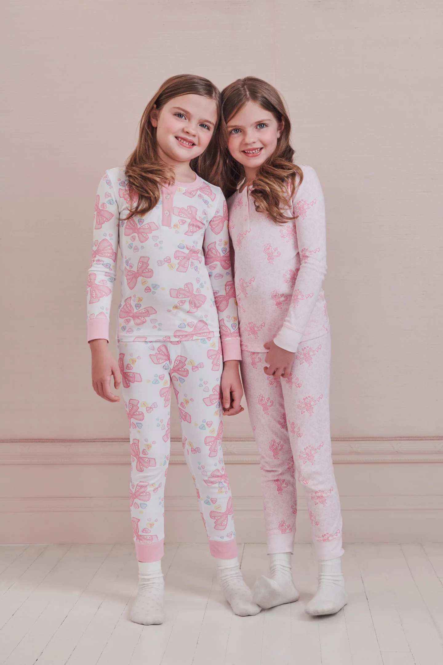 LoveShackFancy x Roller Rabbit Doily Beux Kinderpyjama