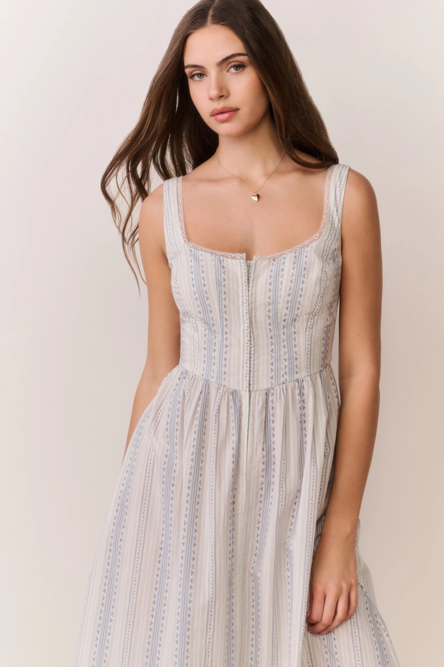 Majory Baumwoll-Bustier-Midi-Rock