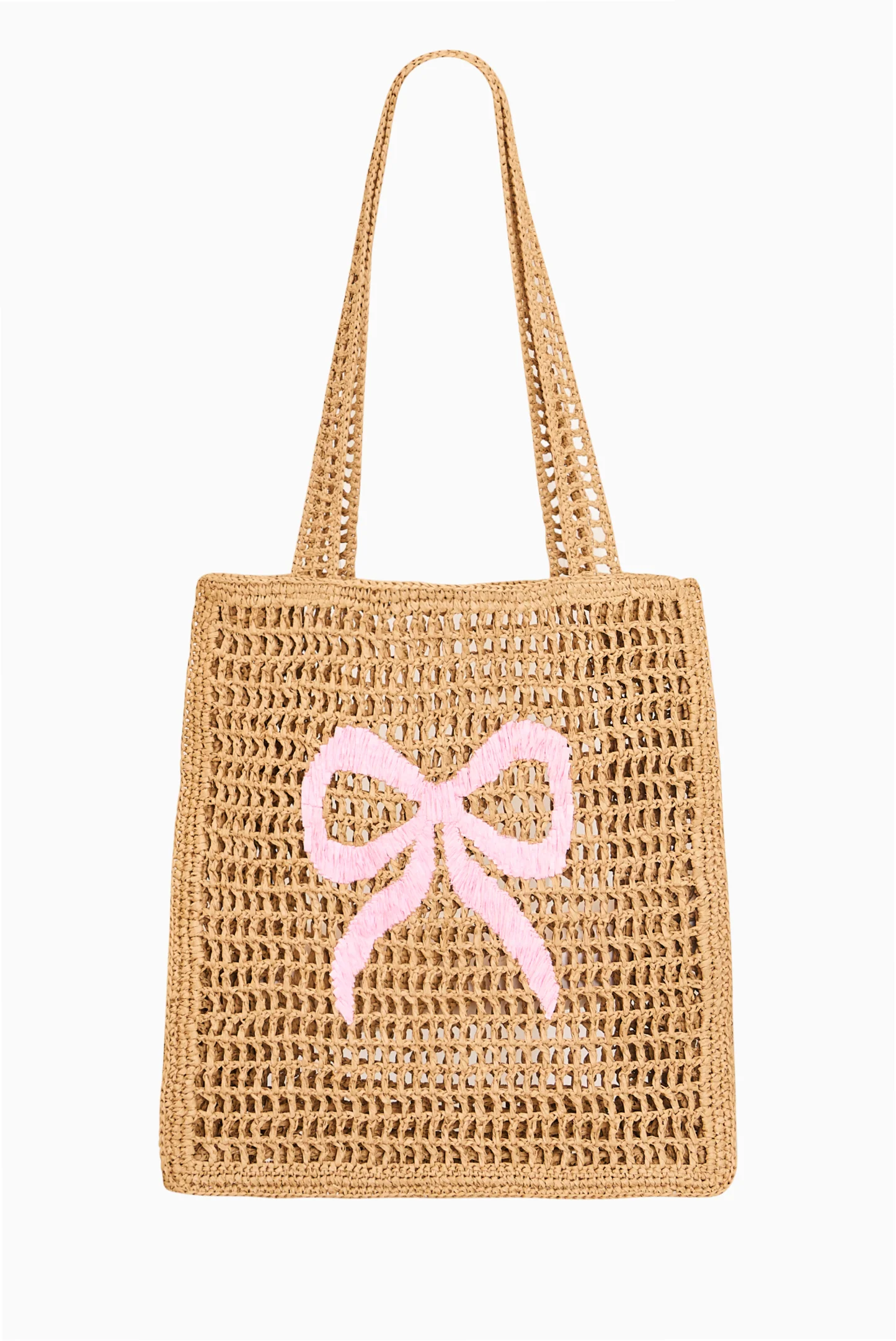 Seaside-Stroh-Bow-Strandtasche