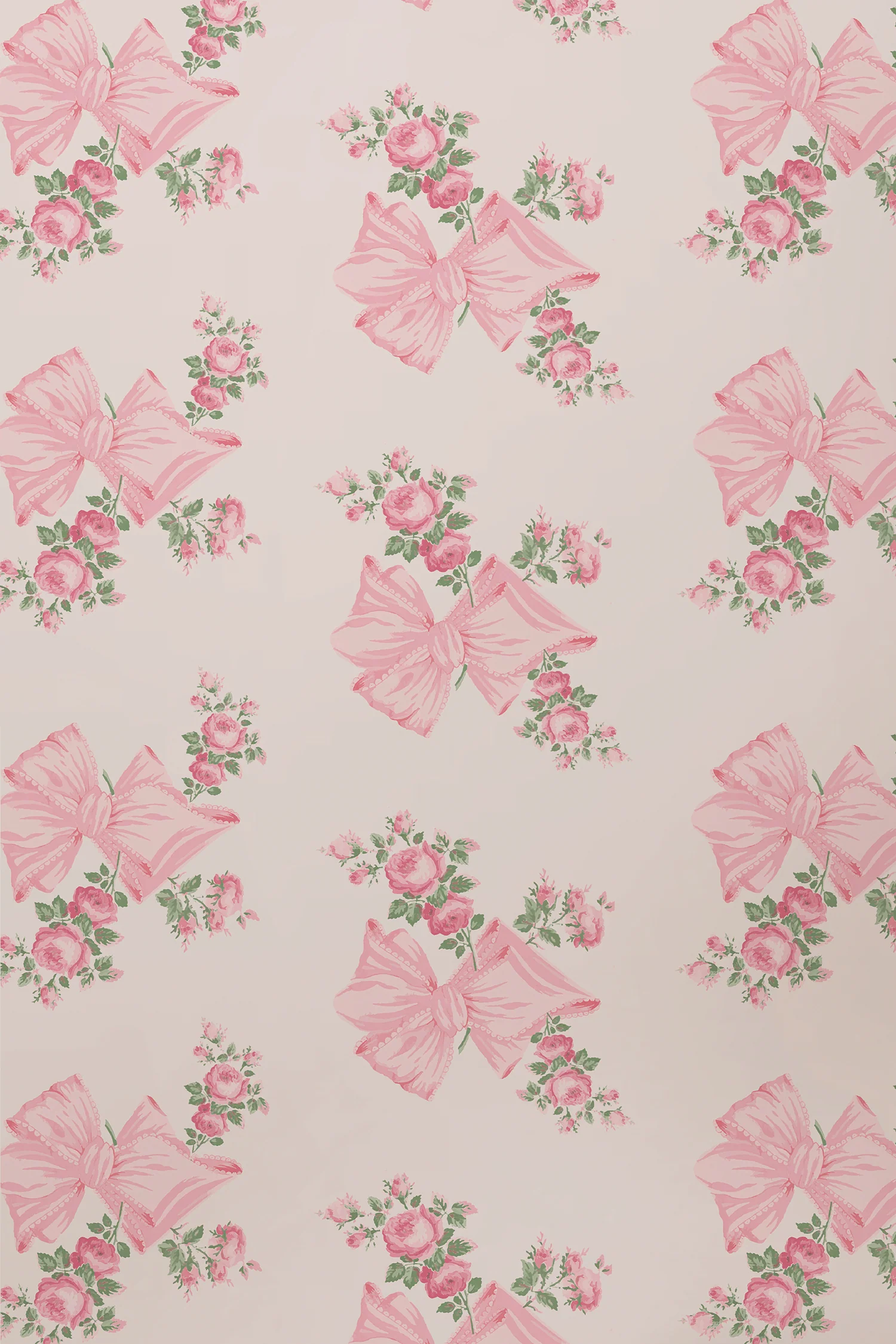 Rosa Beaux Pink Mint Standard Tapete