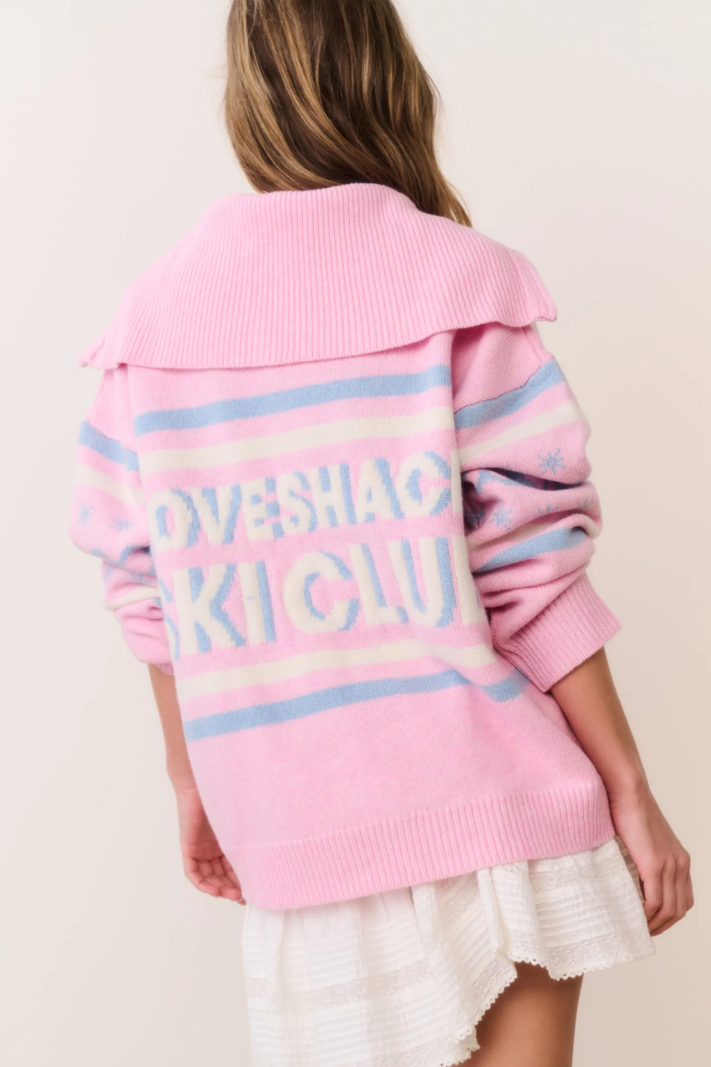 Mitsy Wool Ski Club Pullover