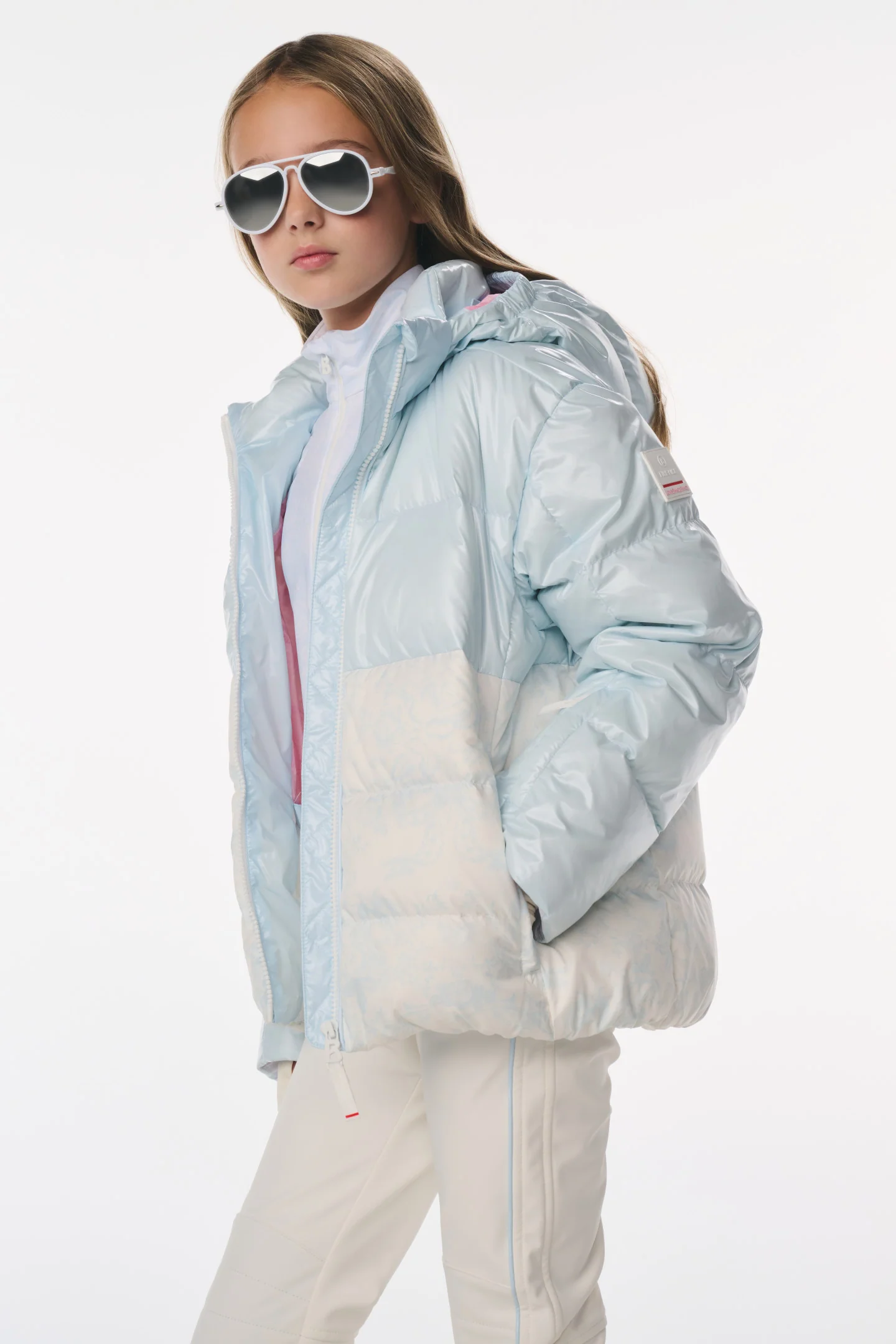 BOGNER x LoveShackFancy Franzi Mädchen Ski-Jacke