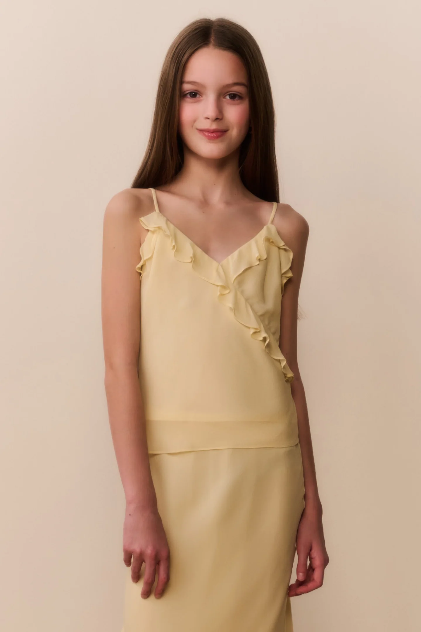 Tween Kalea Chiffon Rüschen-Top