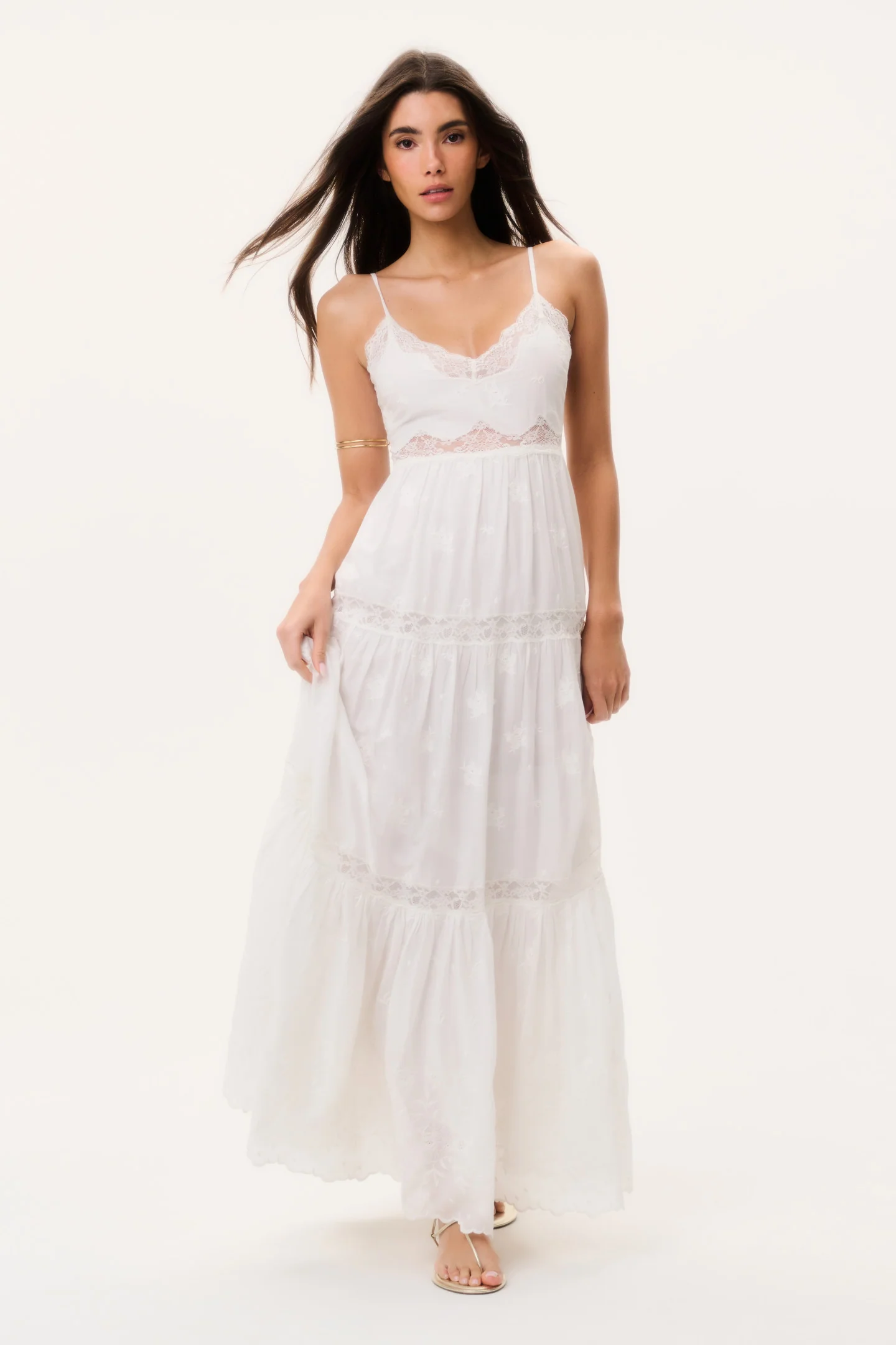 Espa-Bordüren-Maxikleid