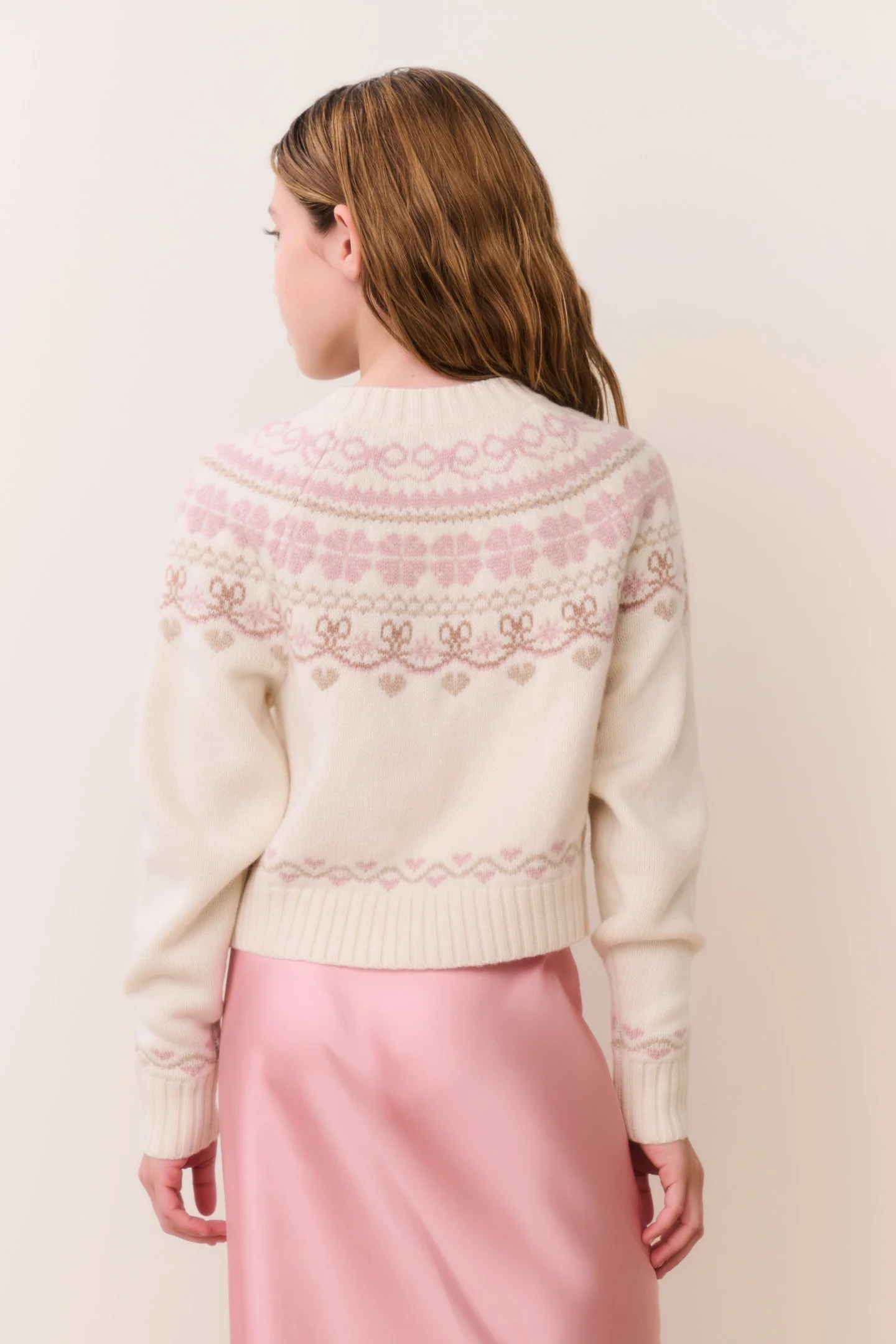 Tween Wrenna Fair Isle Strickjacke