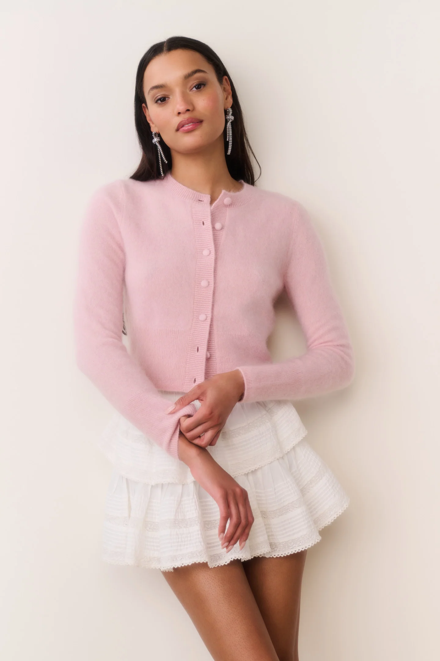 Adeanne Passformiger Kaschmir-Pullover
