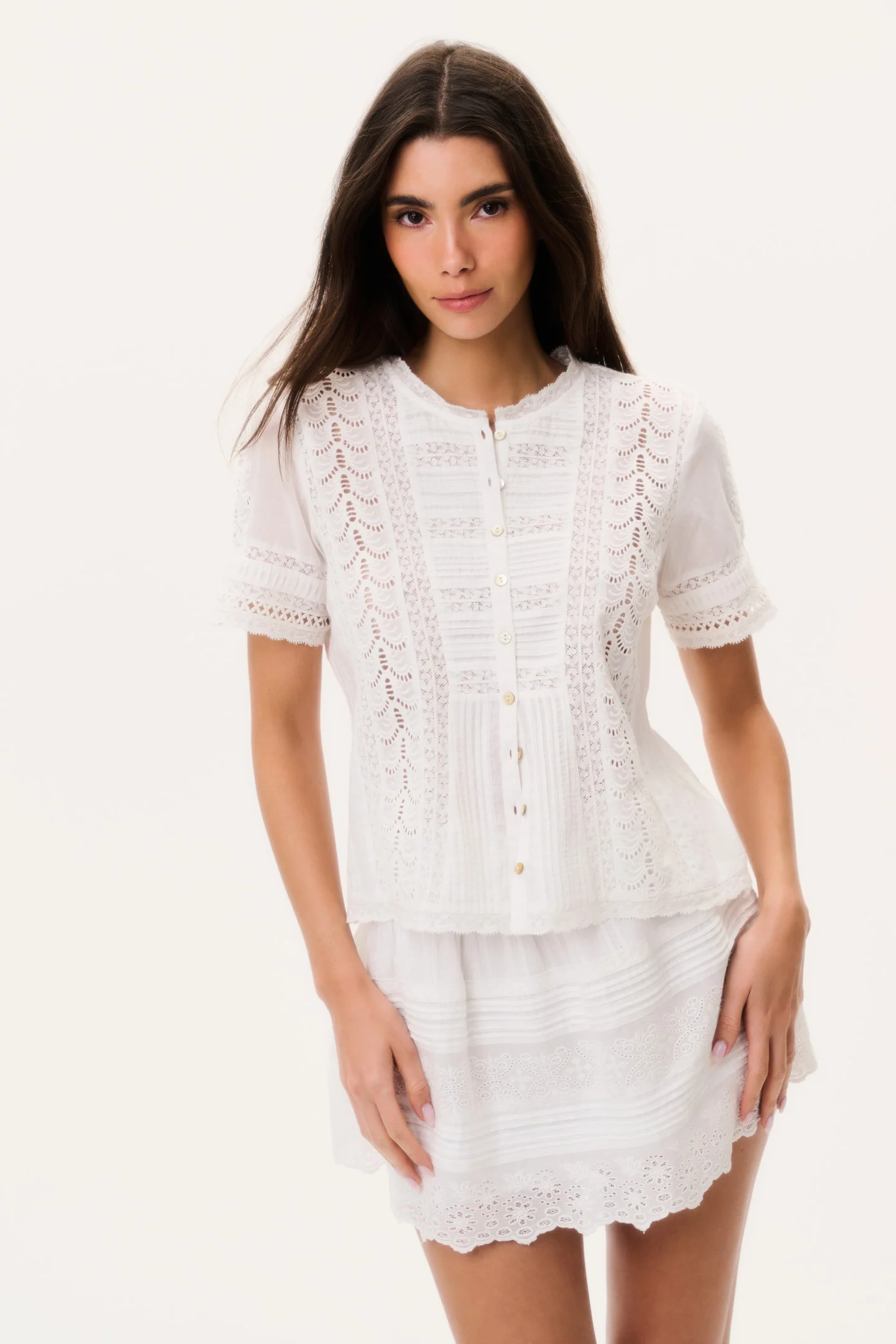 Ciela Baumwoll-Victorian-Top