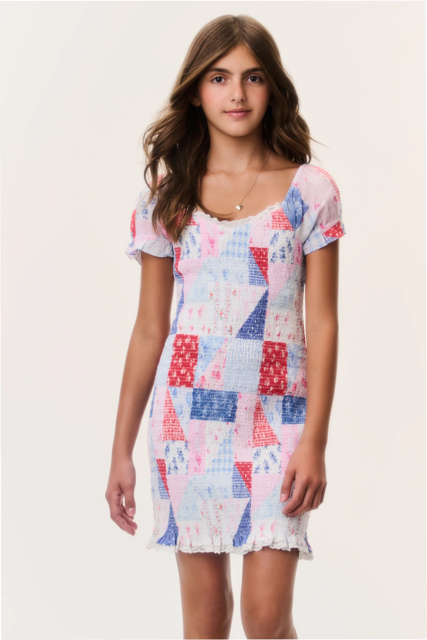 Tween Solier Patchwork-Kleid