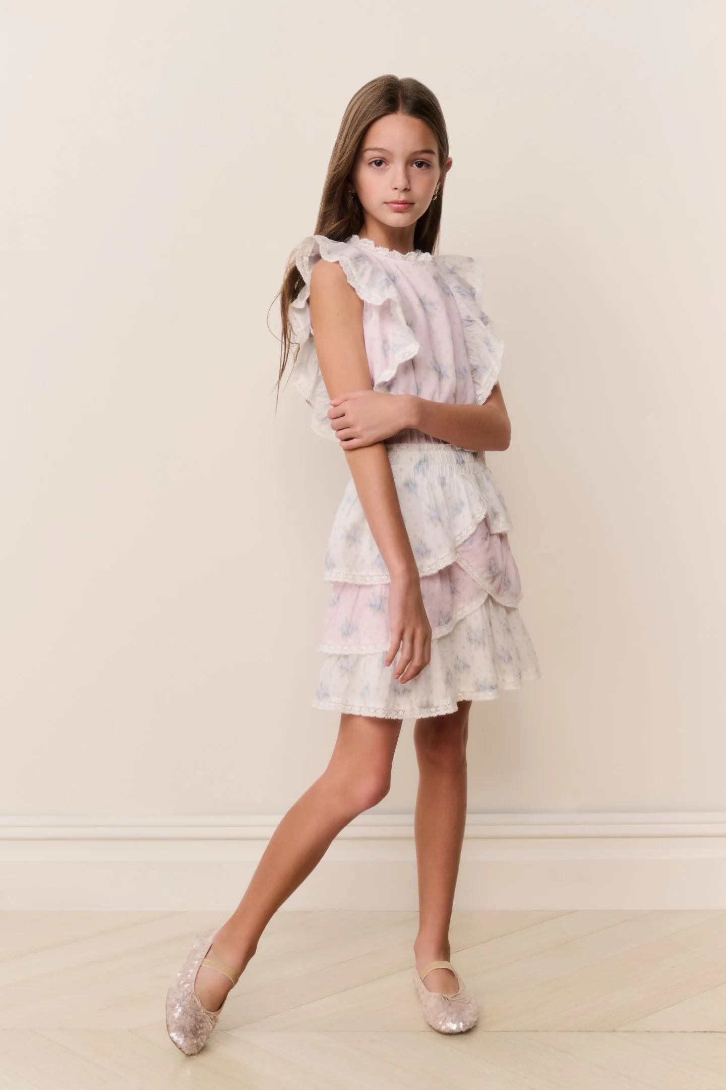 Tween Decker Mixed Print Kleid
