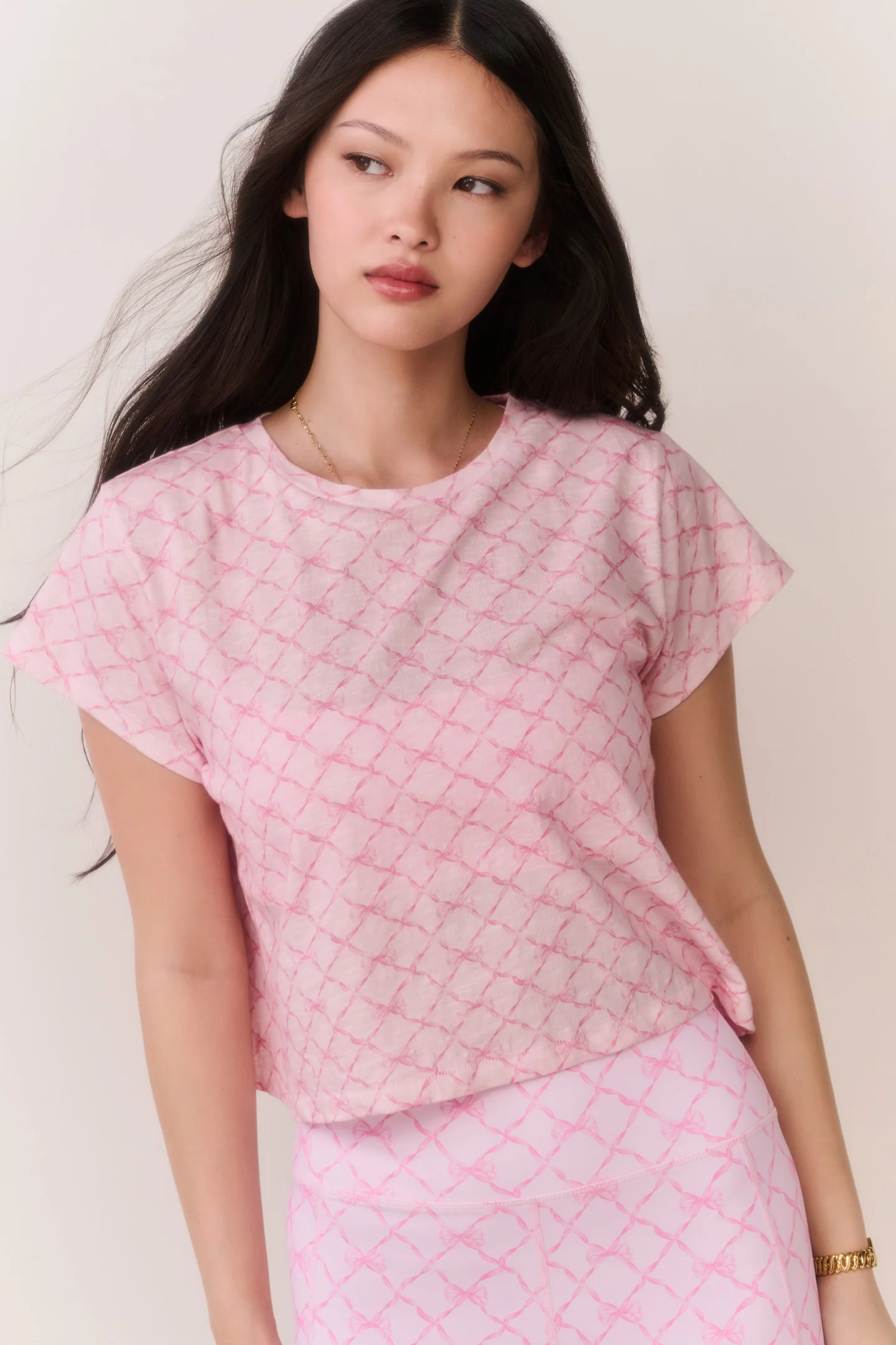 Sweetheart Rubin Kurzarm-T-Shirt