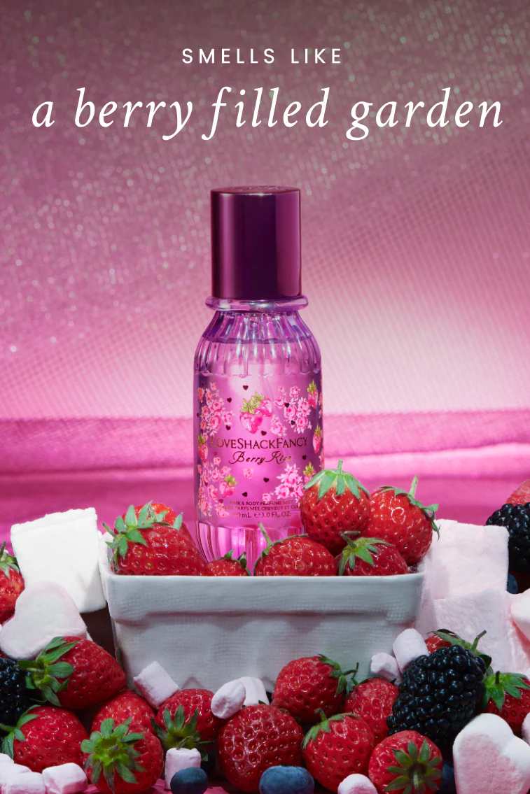 Mini Berry Kiss Haar- und Körpermist mit Marshmallow
