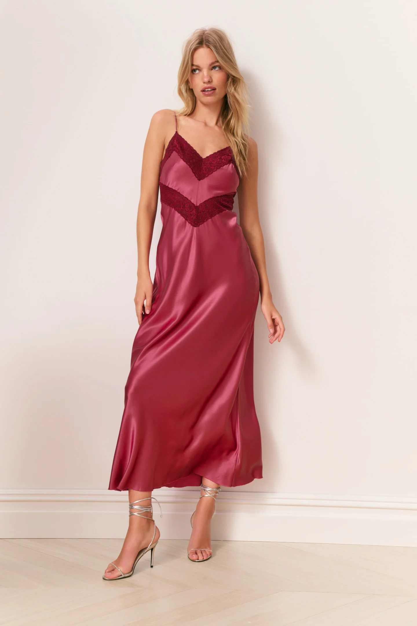 Serita Seiden-Maxikleid