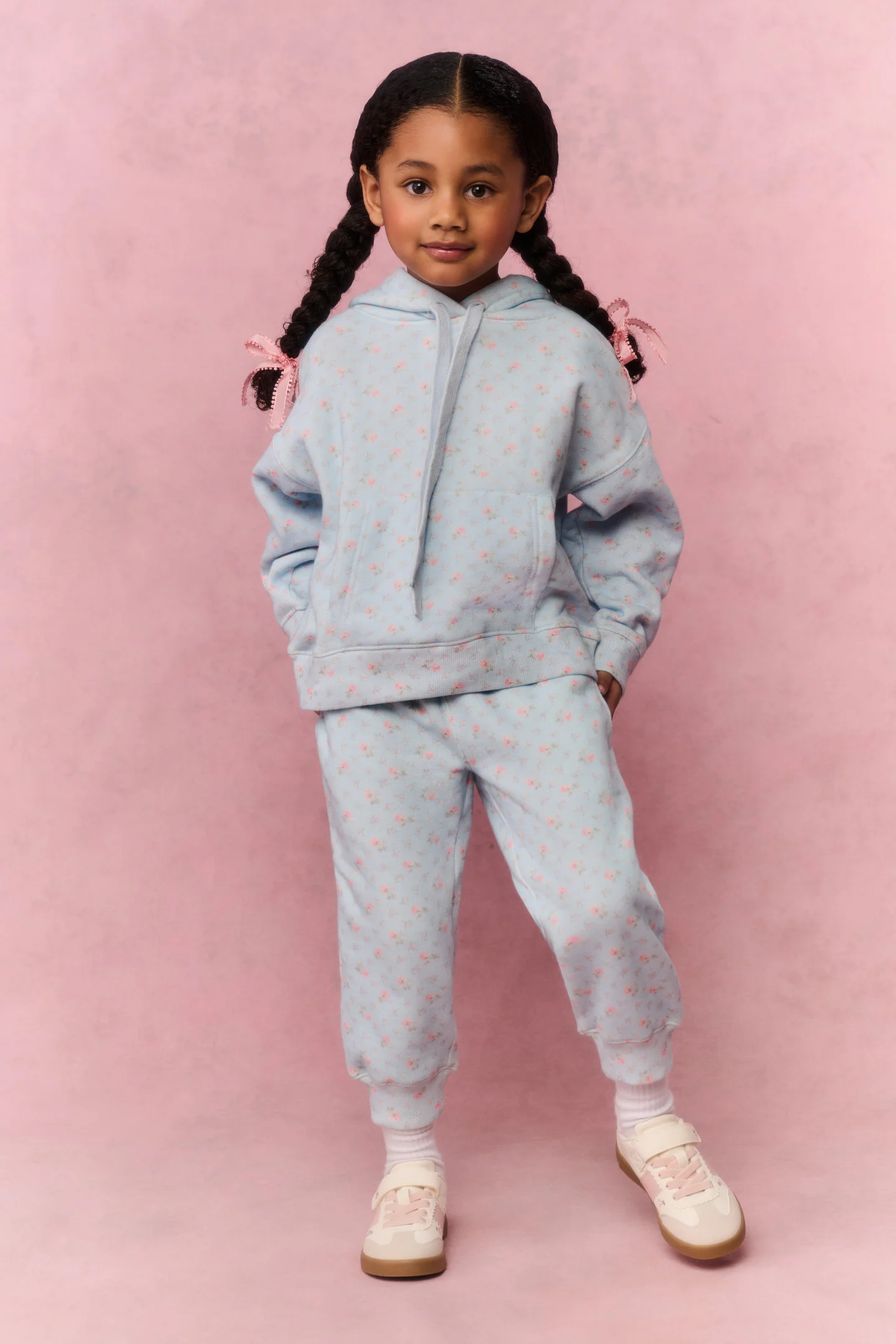 Kleines Mädchen Blumen Zena Sweatpants