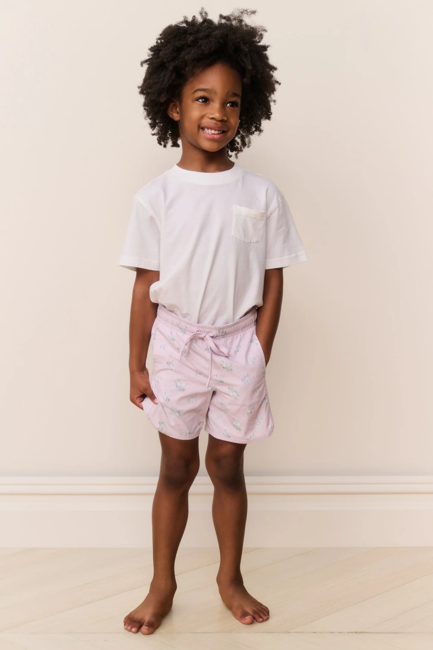 Jungen Blumendesign Badehose