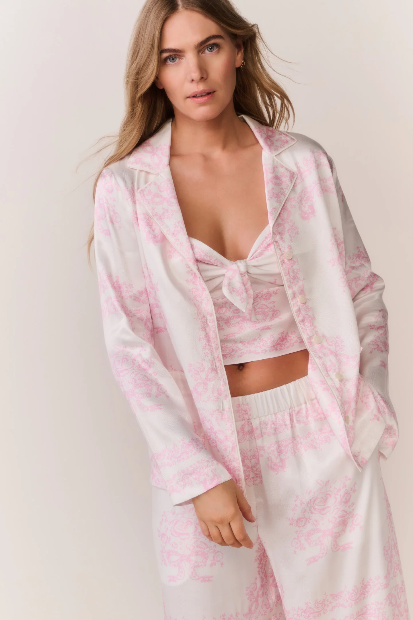 Renetta Bandana-Toile-Print-Hemd