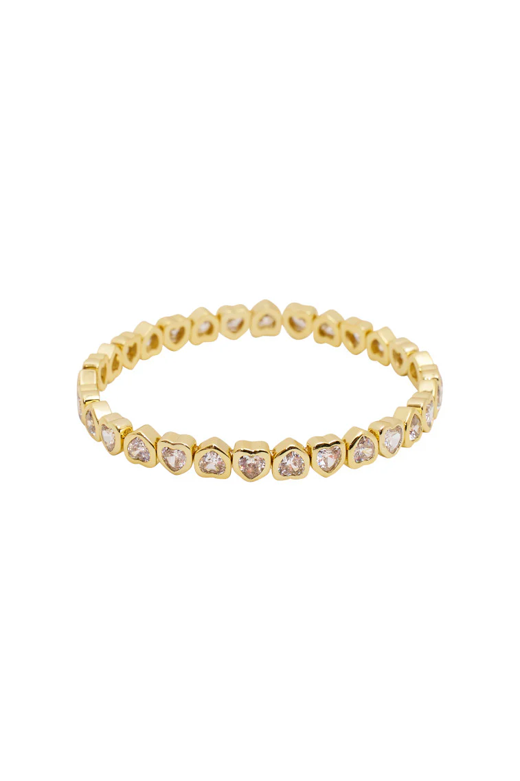 Erin Wachs kleiner Herz-Stretch-Armband