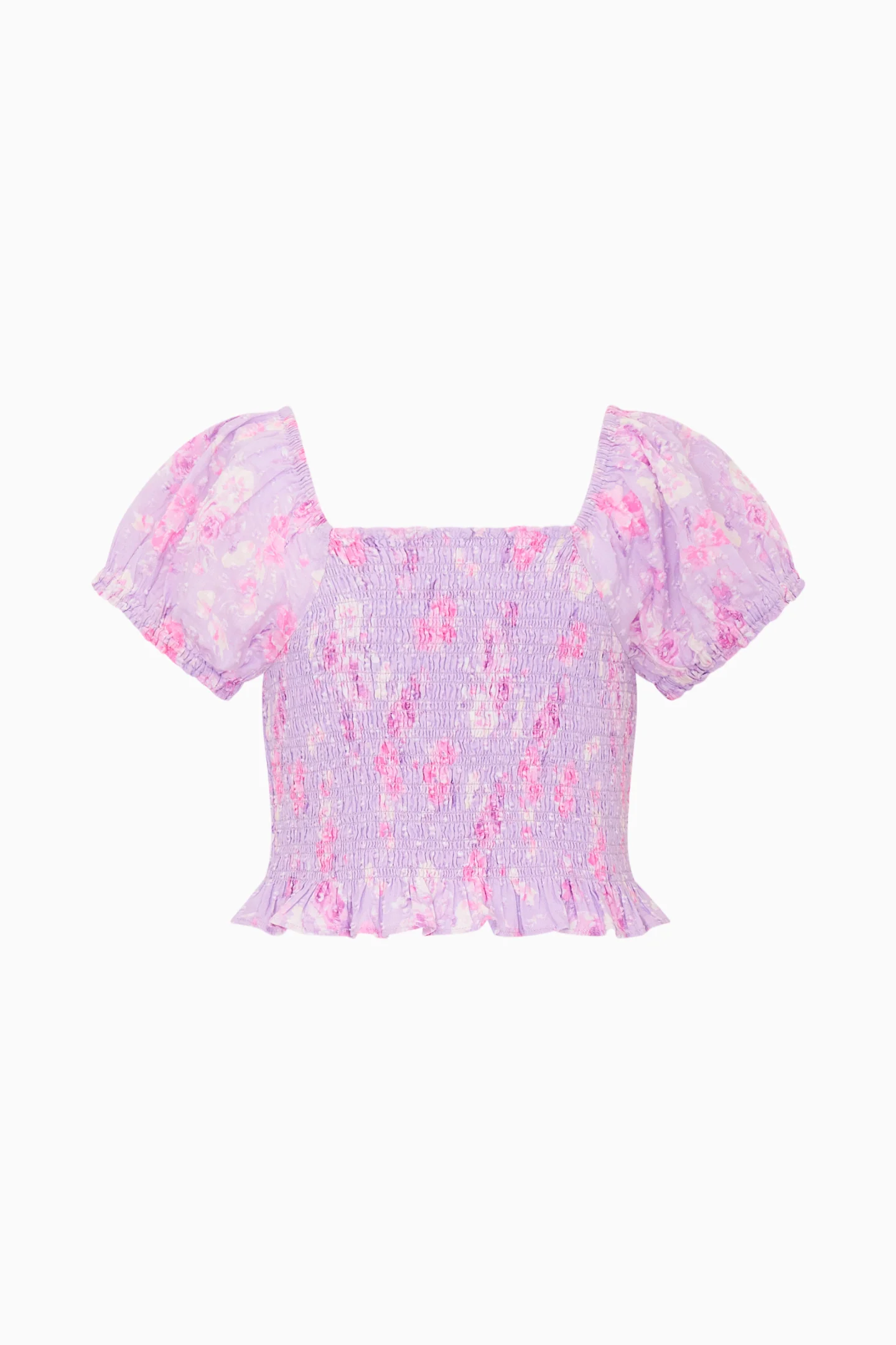 Mädchen Fabielle Erbstück-Print-Top