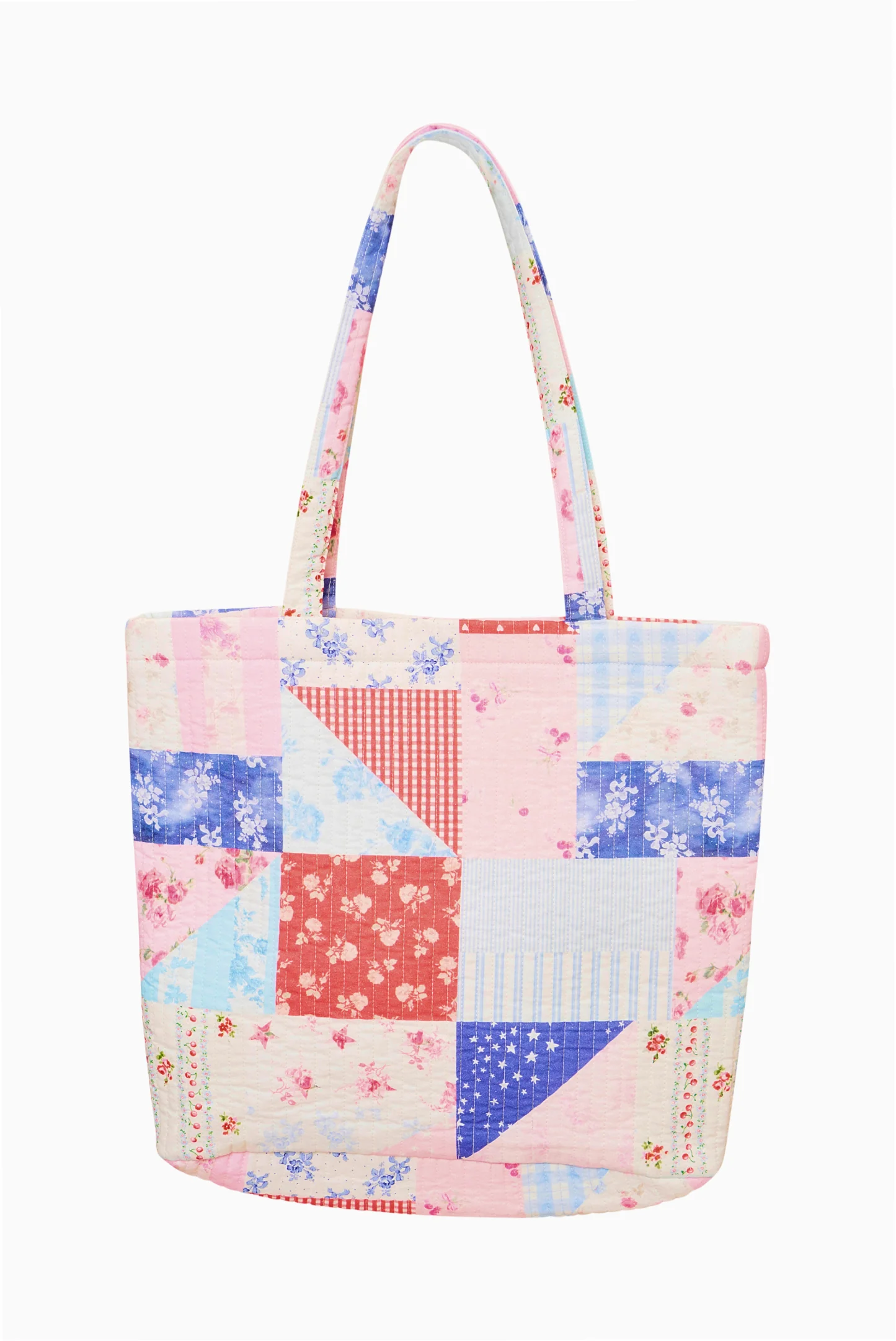 Henderson Patchwork-Print-Einkaufstasche