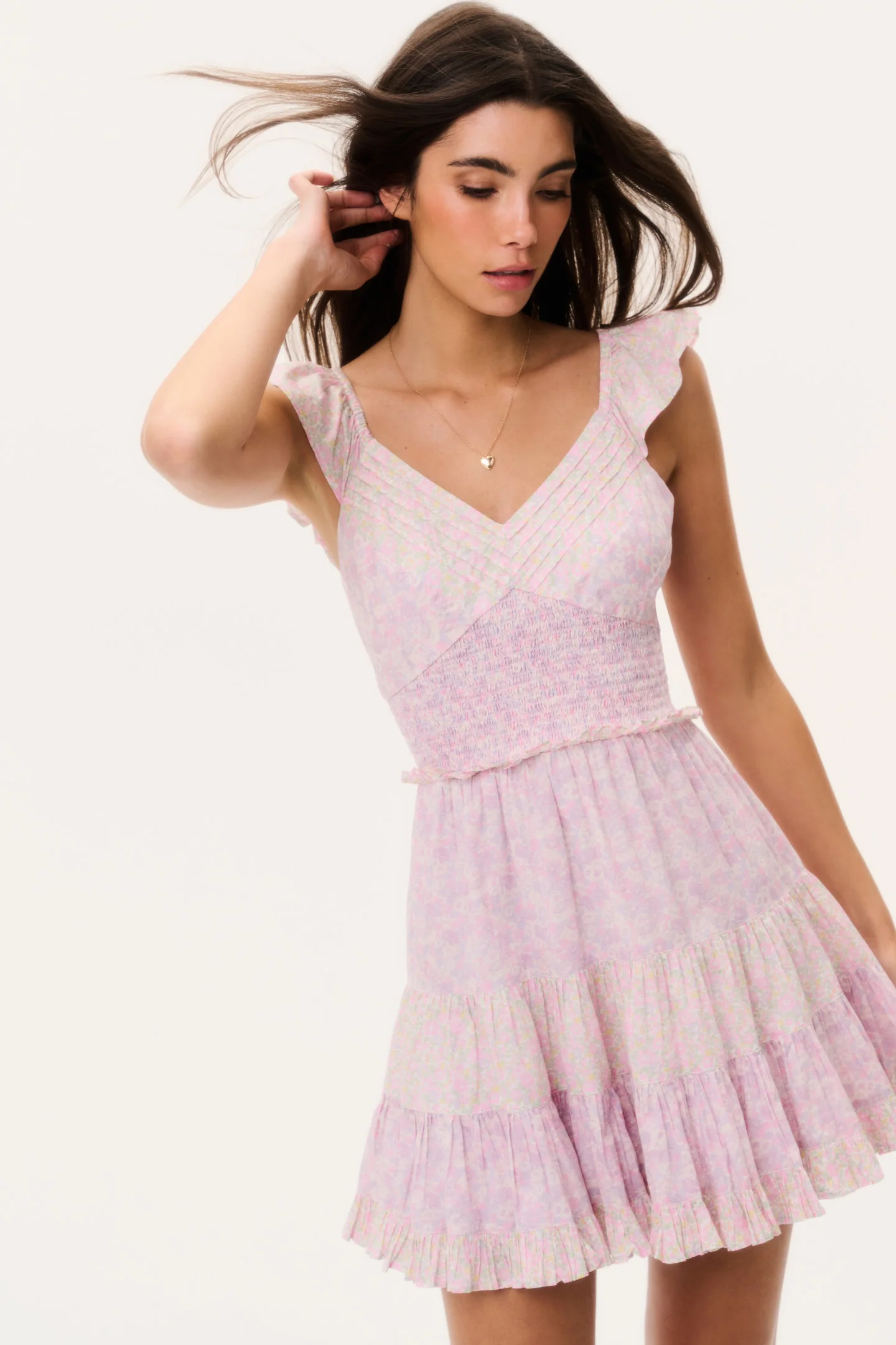 Preseline-Kleid im Mini-Format aus Liberty-Stoffen