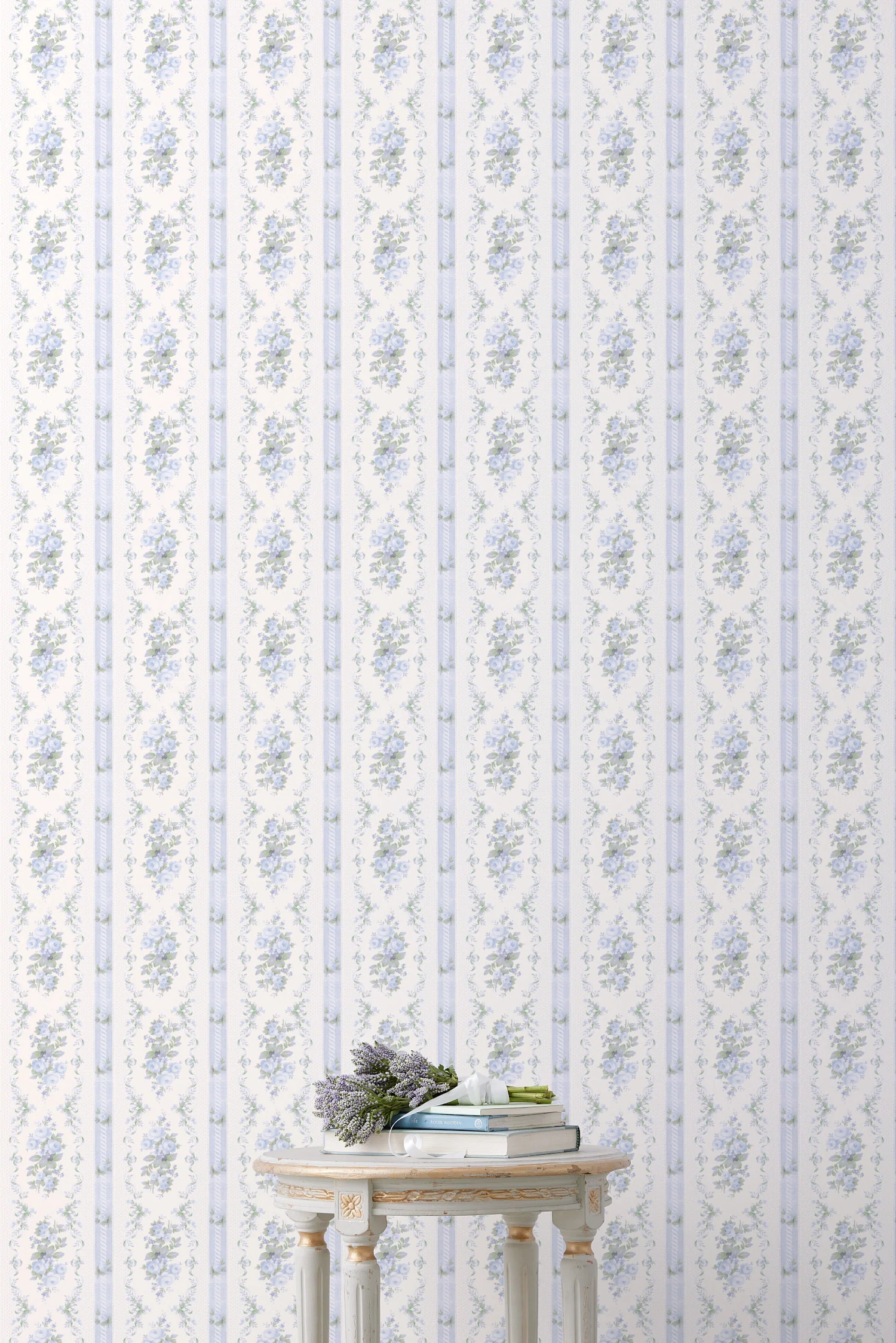 Traumhafte Tage Süßblau Standard Tapete