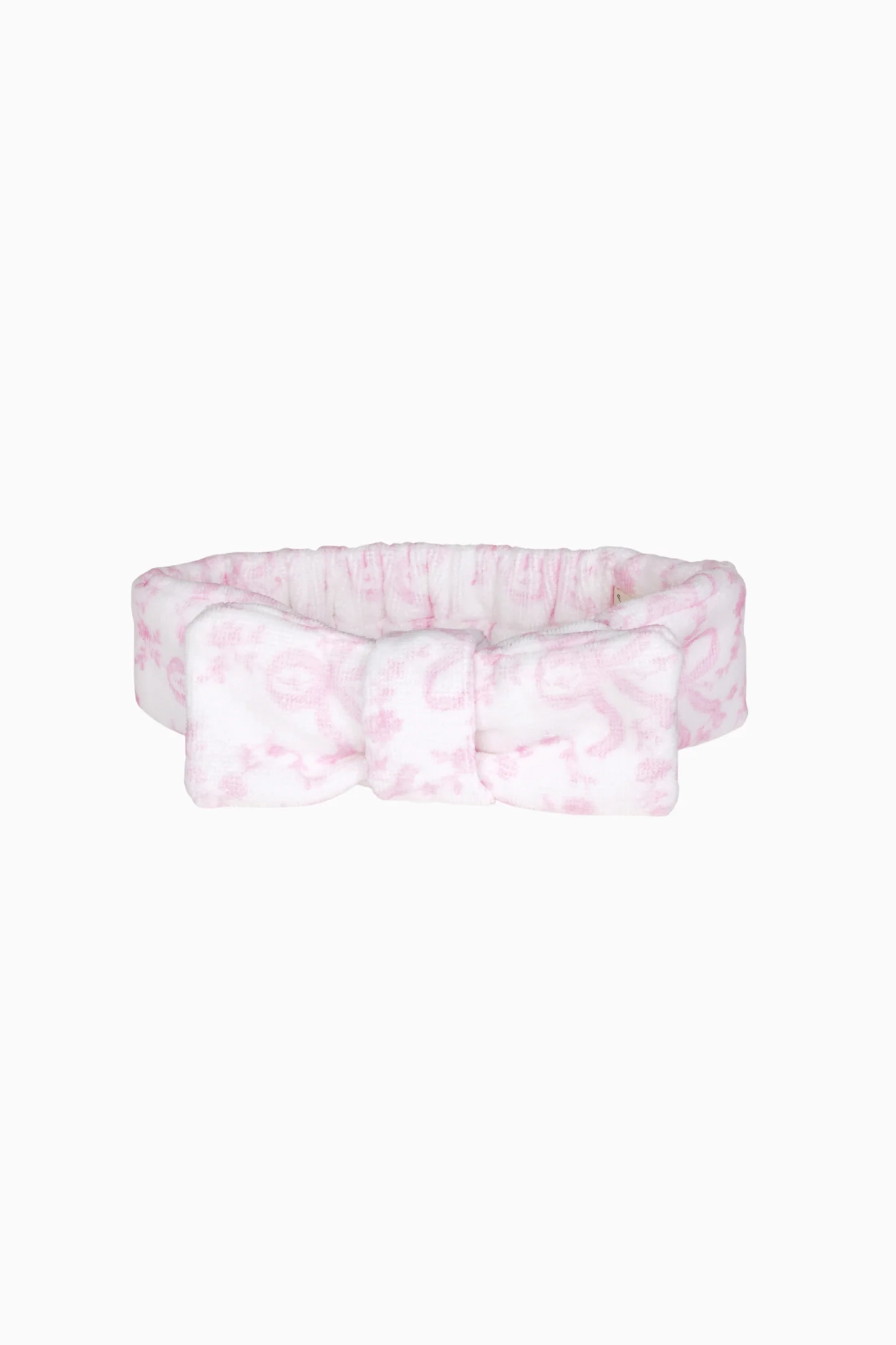Gesichtswäsche-Beauty-Headband mit Bogen-Print