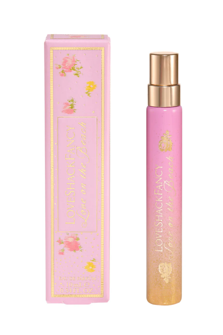 Love on the Beach Eau de Parfum Reise-Spray mit Kokosnuss & Frangipani