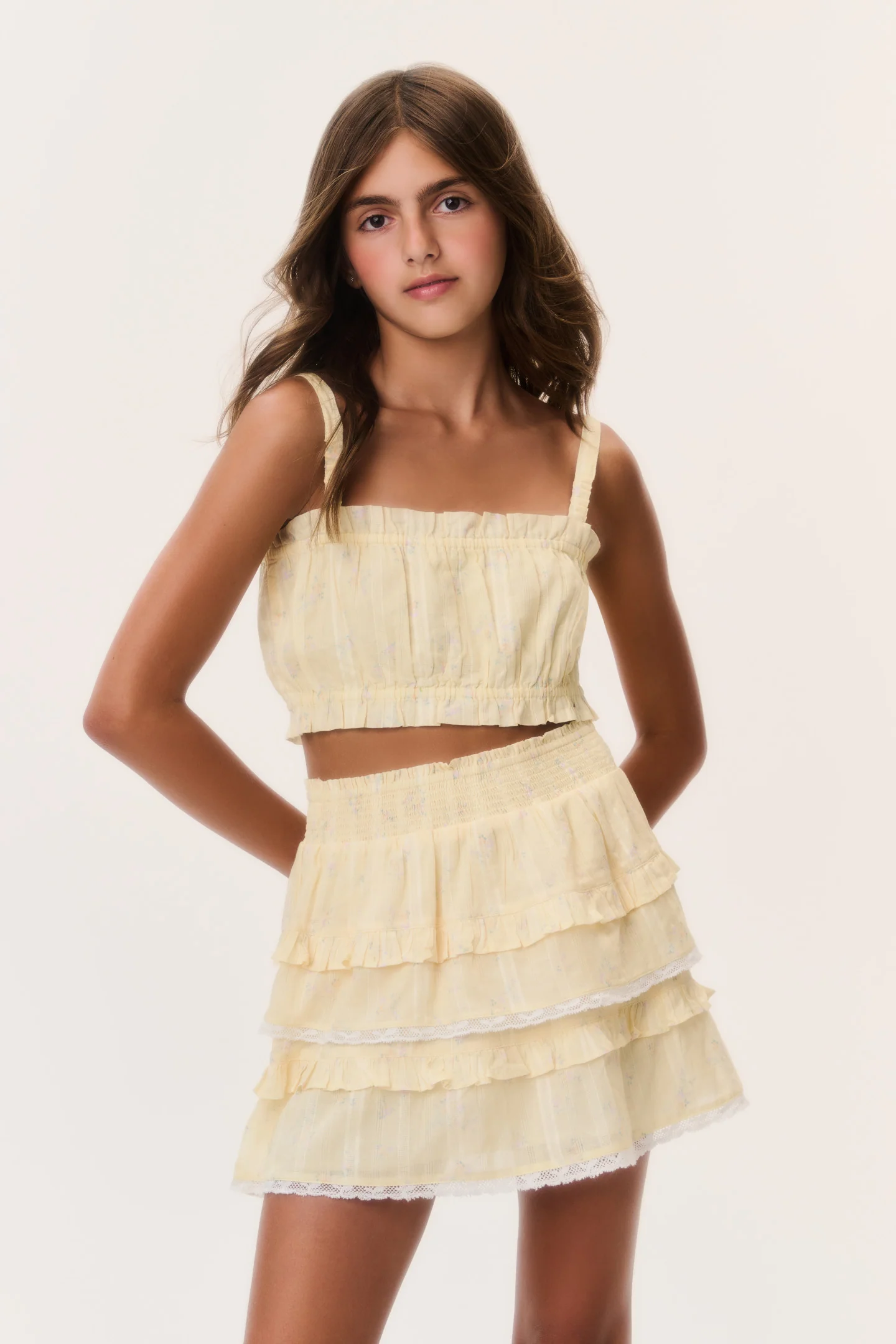 Tween Ditsy Floral Billie Rock